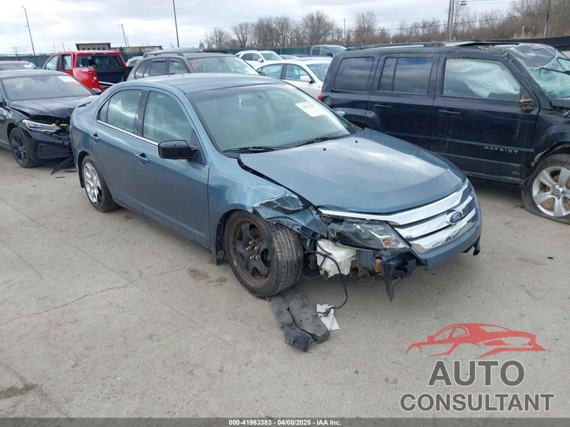 FORD FUSION 2011 - 3FAHP0HA3BR293848