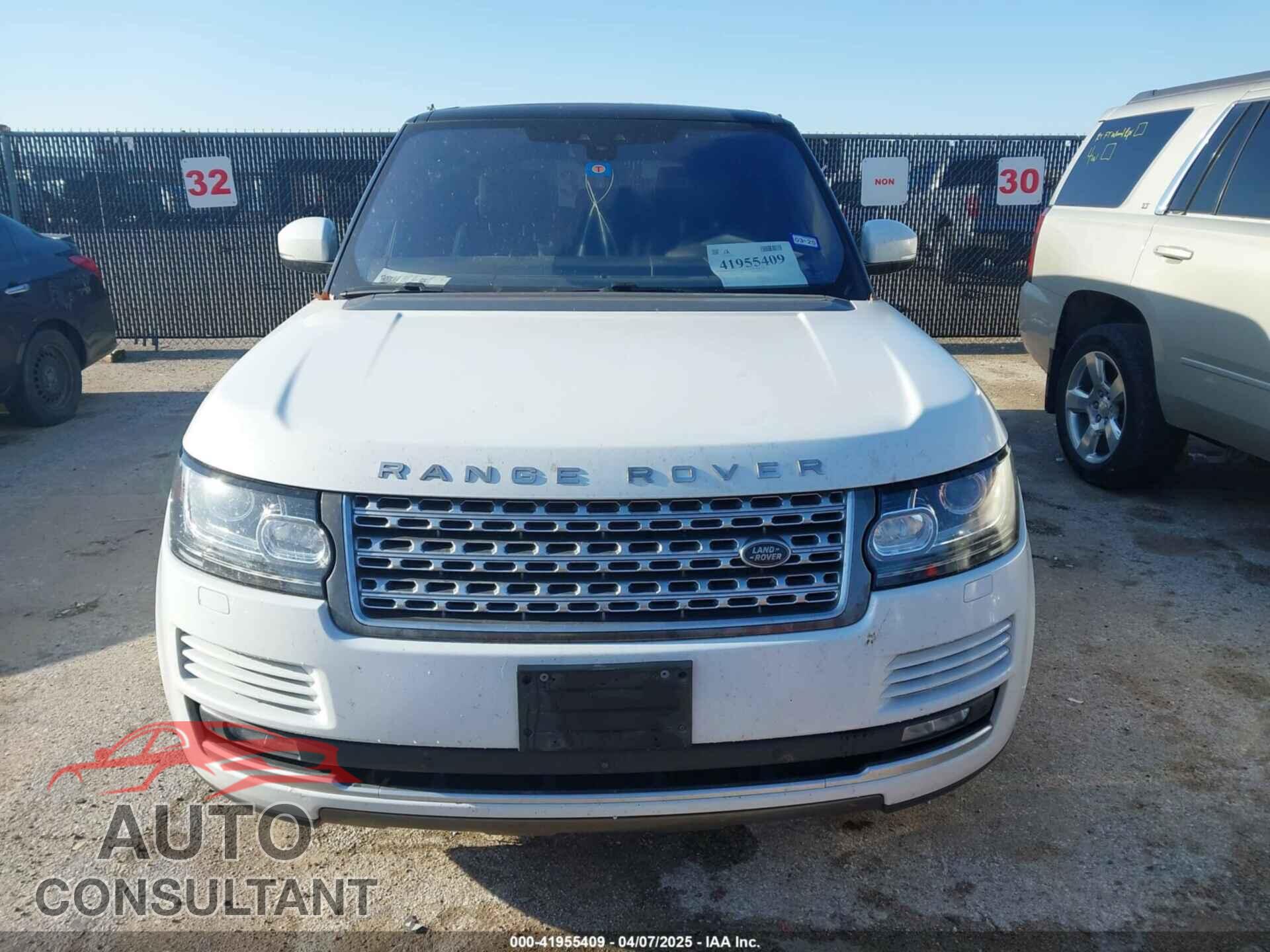 LAND ROVER RANGE ROVER 2017 - SALGS2FE0HA327892