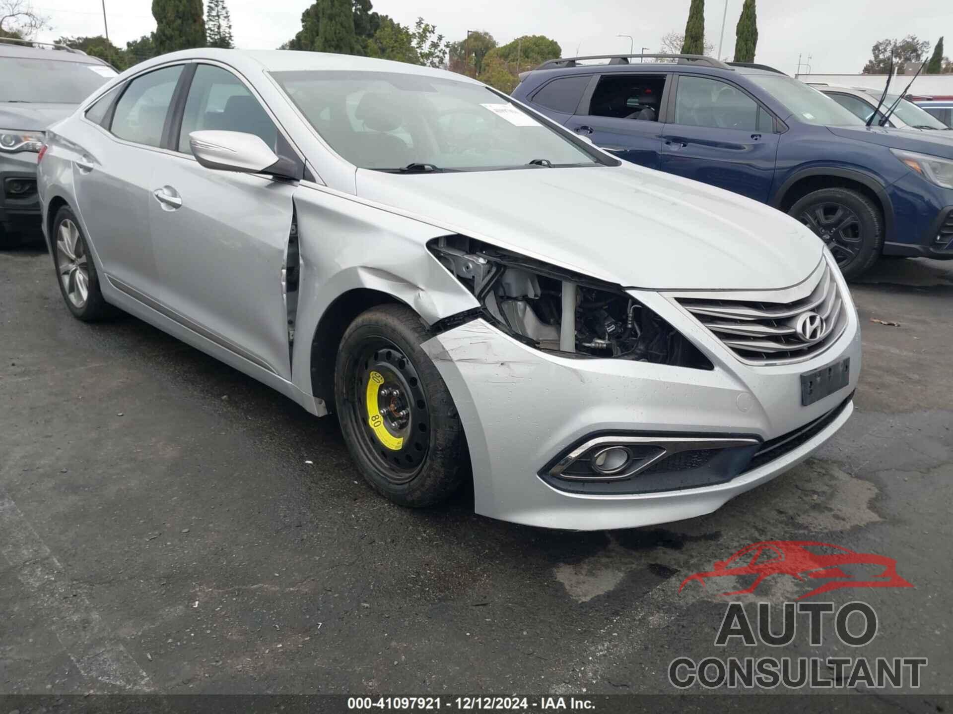 HYUNDAI AZERA 2015 - KMHFG4JG3FA465198