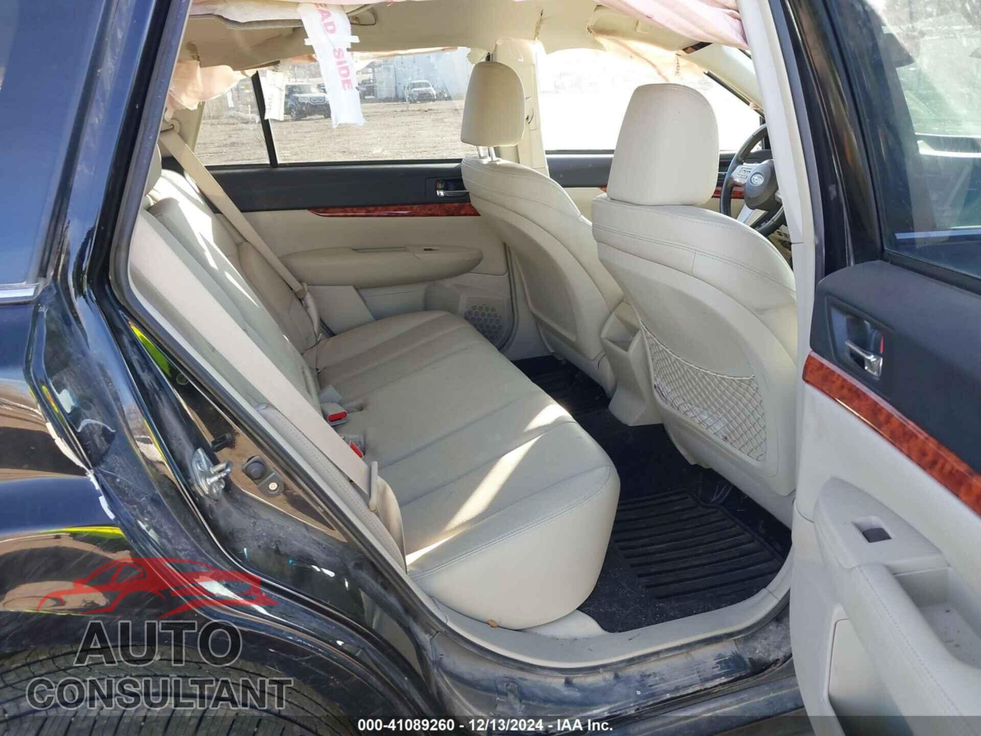SUBARU OUTBACK 2011 - 4S4BRDJC6B2405331