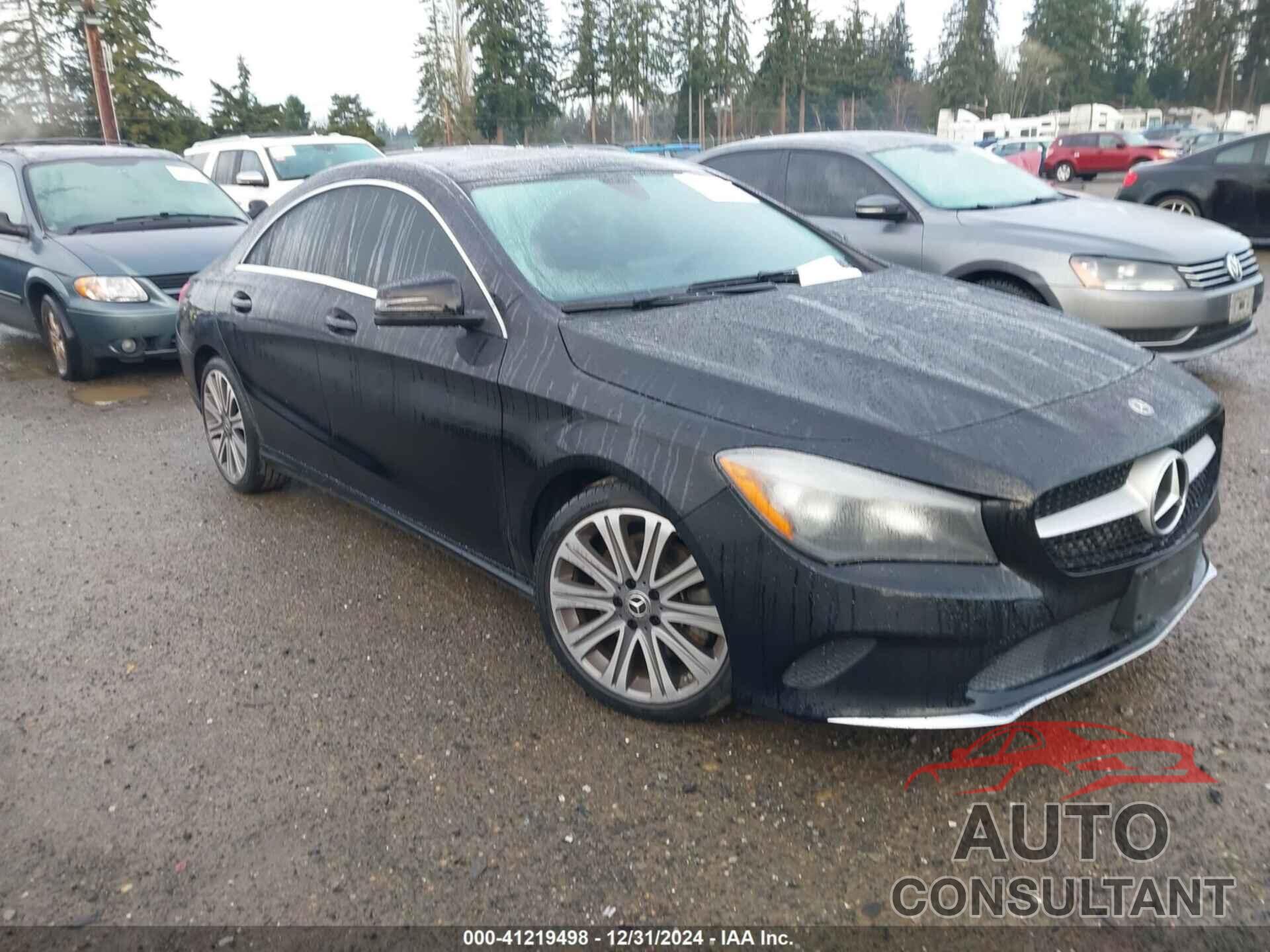 MERCEDES-BENZ CLA 250 2018 - WDDSJ4GB2JN542070