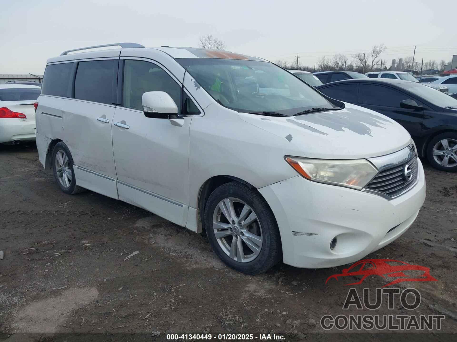 NISSAN QUEST 2012 - JN8AE2KP3C9047992