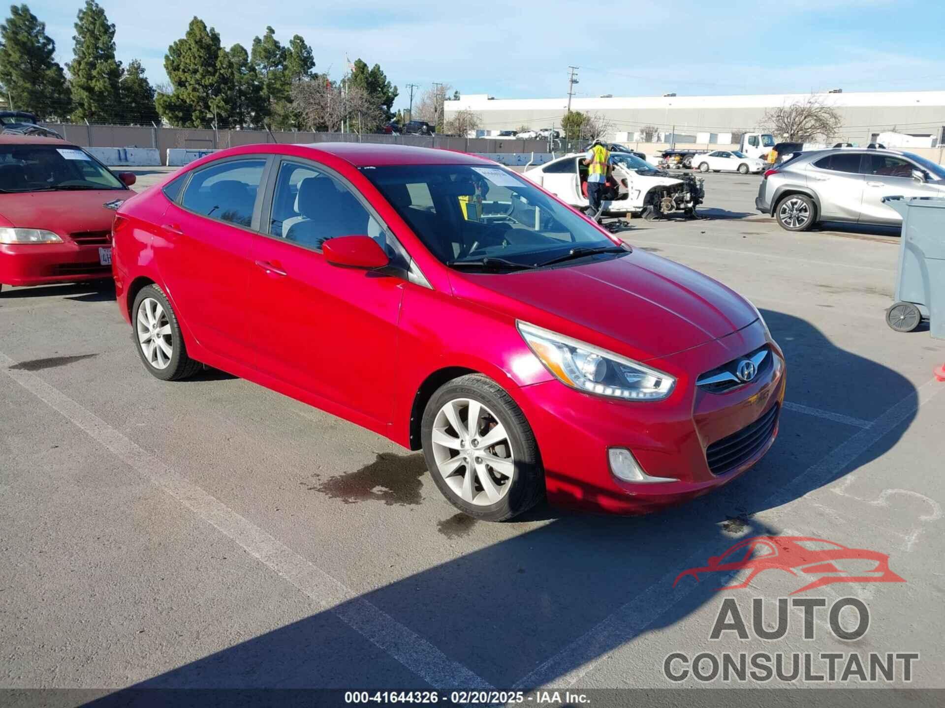 HYUNDAI ACCENT 2014 - KMHCU4AE1EU775762