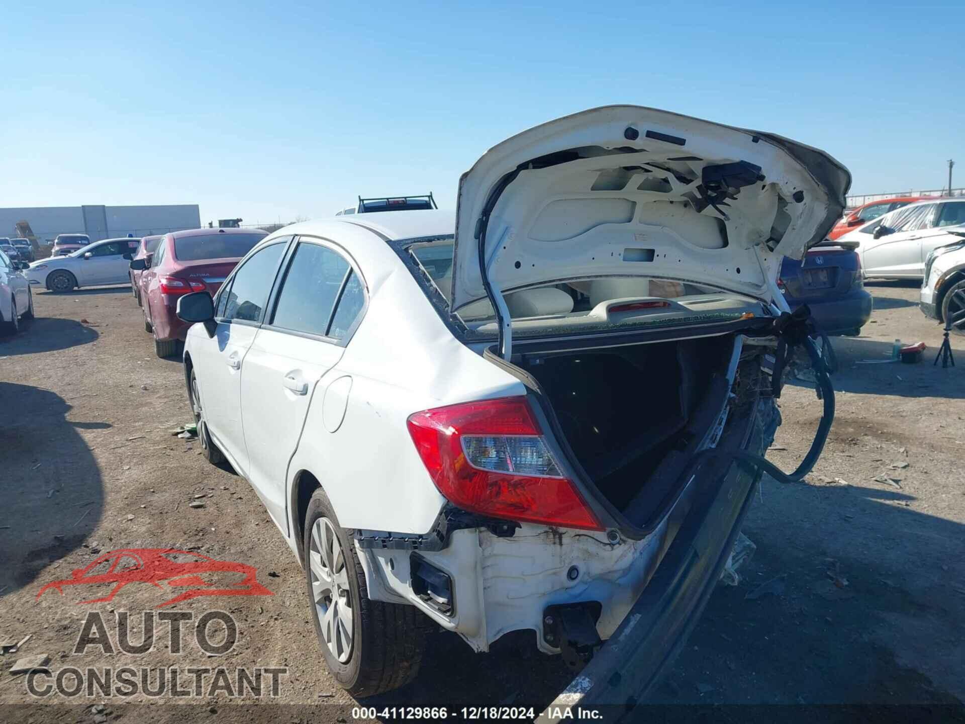 HONDA CIVIC SDN 2012 - 19XFB2F54CE089084