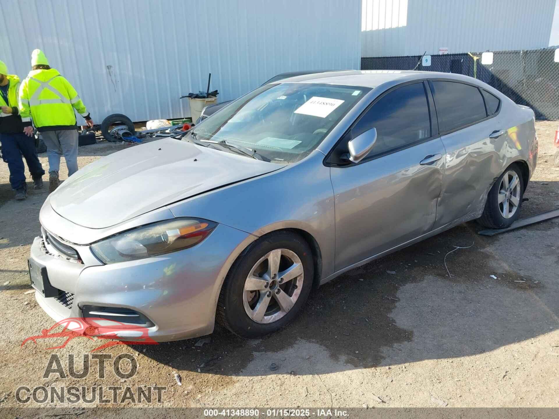 DODGE DART 2015 - 1C3CDFBB2FD180378