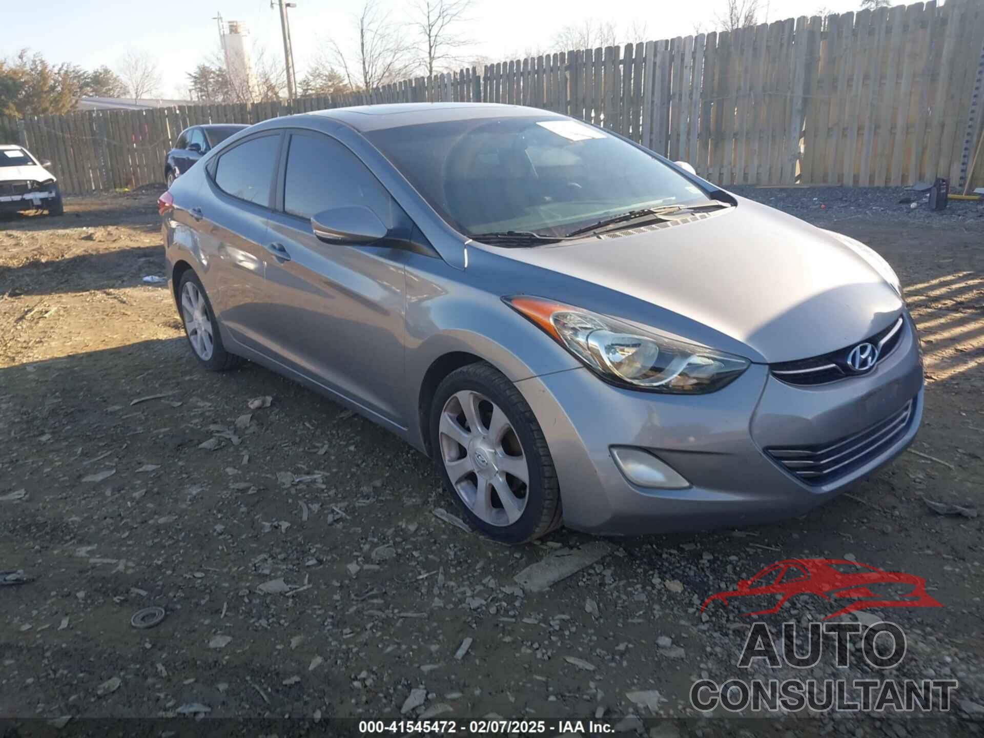 HYUNDAI ELANTRA 2011 - KMHDH4AEXBU149065