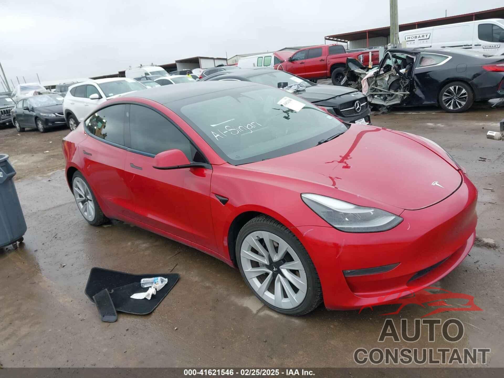 TESLA MODEL 3 2021 - 5YJ3E1EB2MF079595
