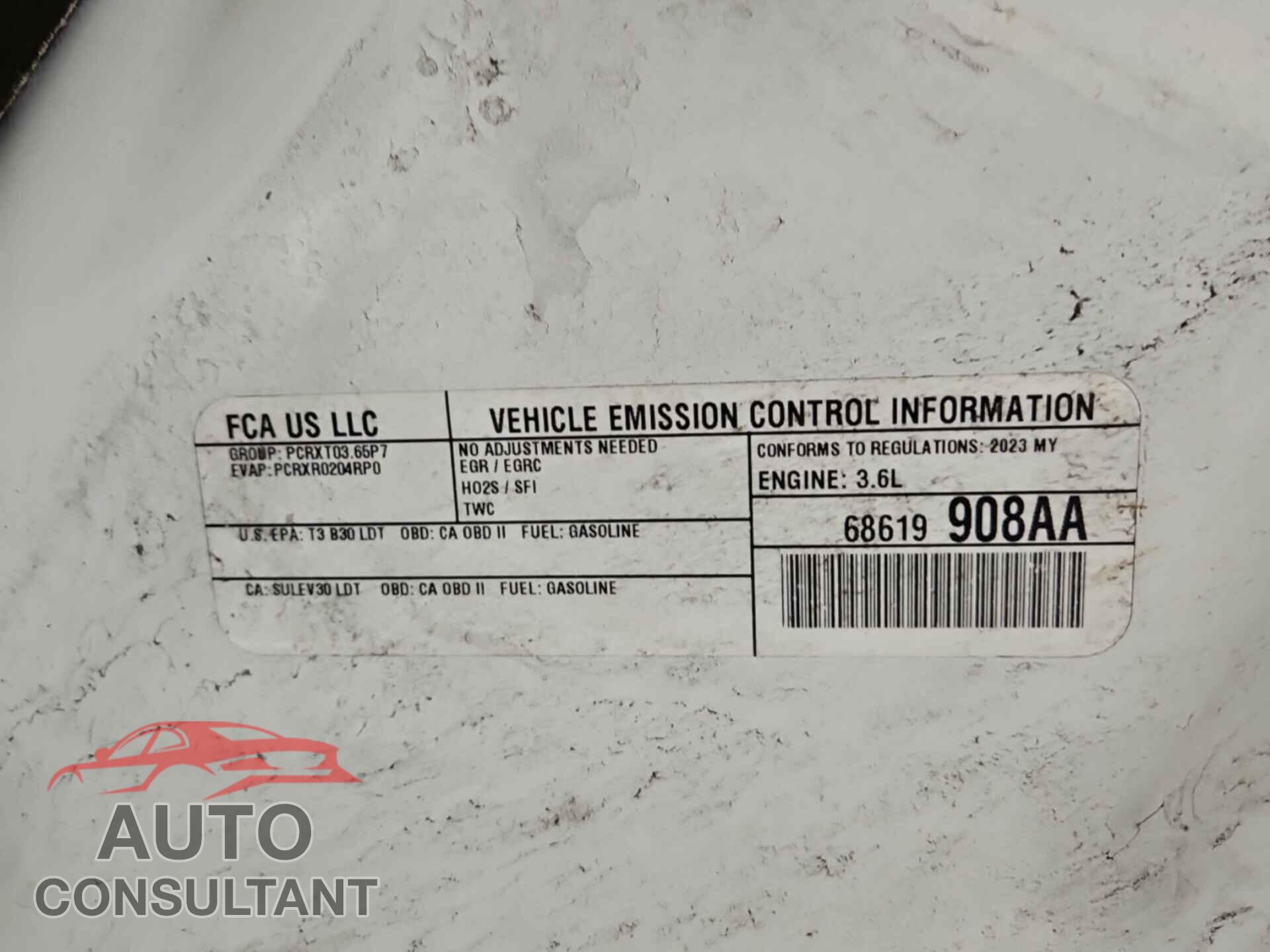 DODGE DURANGO 2023 - 1C4RDJDG3PC603073