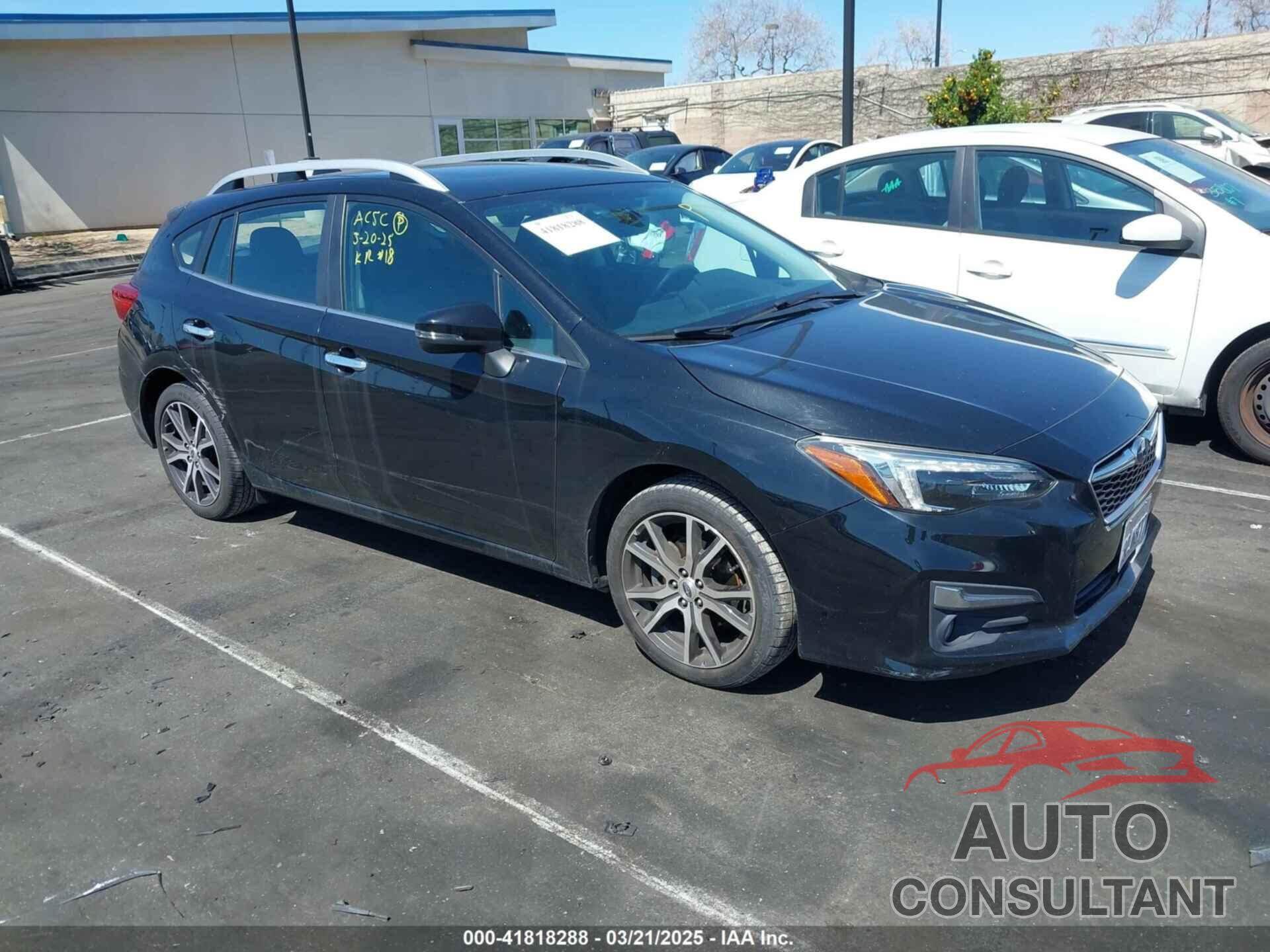 SUBARU IMPREZA 2018 - 4S3GTAT63J3716421