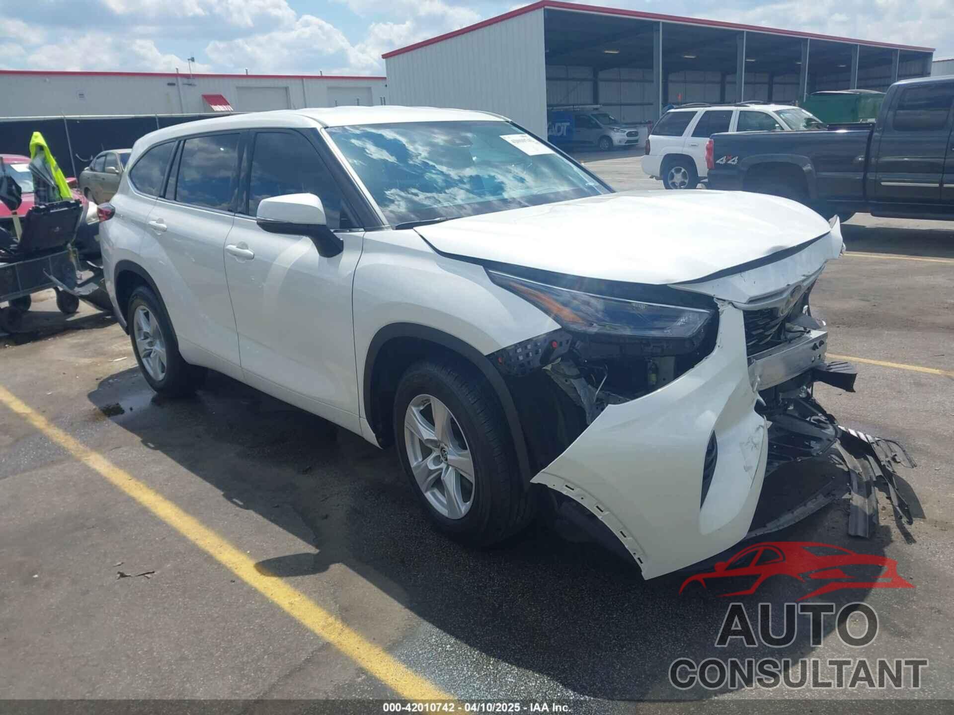 TOYOTA HIGHLANDER 2021 - 5TDZZRAH7MS516123