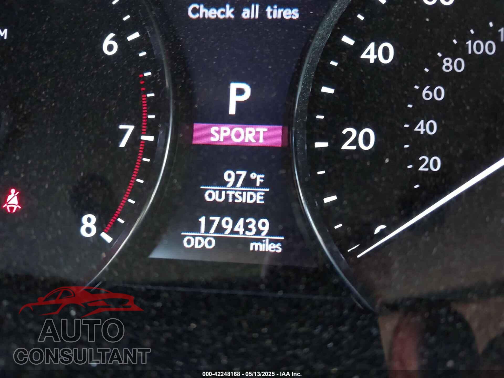 LEXUS LS 460 2014 - JTHBL5EF4E5126008