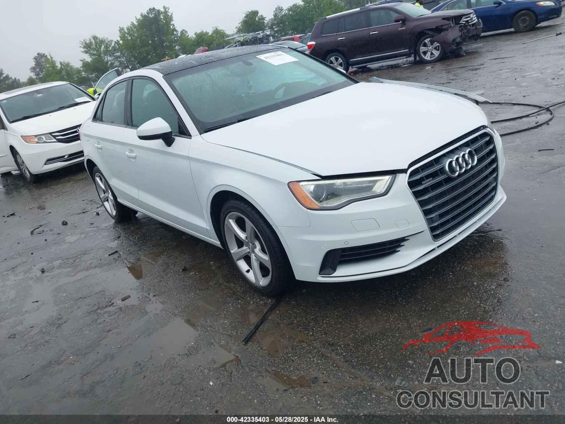 AUDI A3 2015 - WAUBFGFF1F1125469