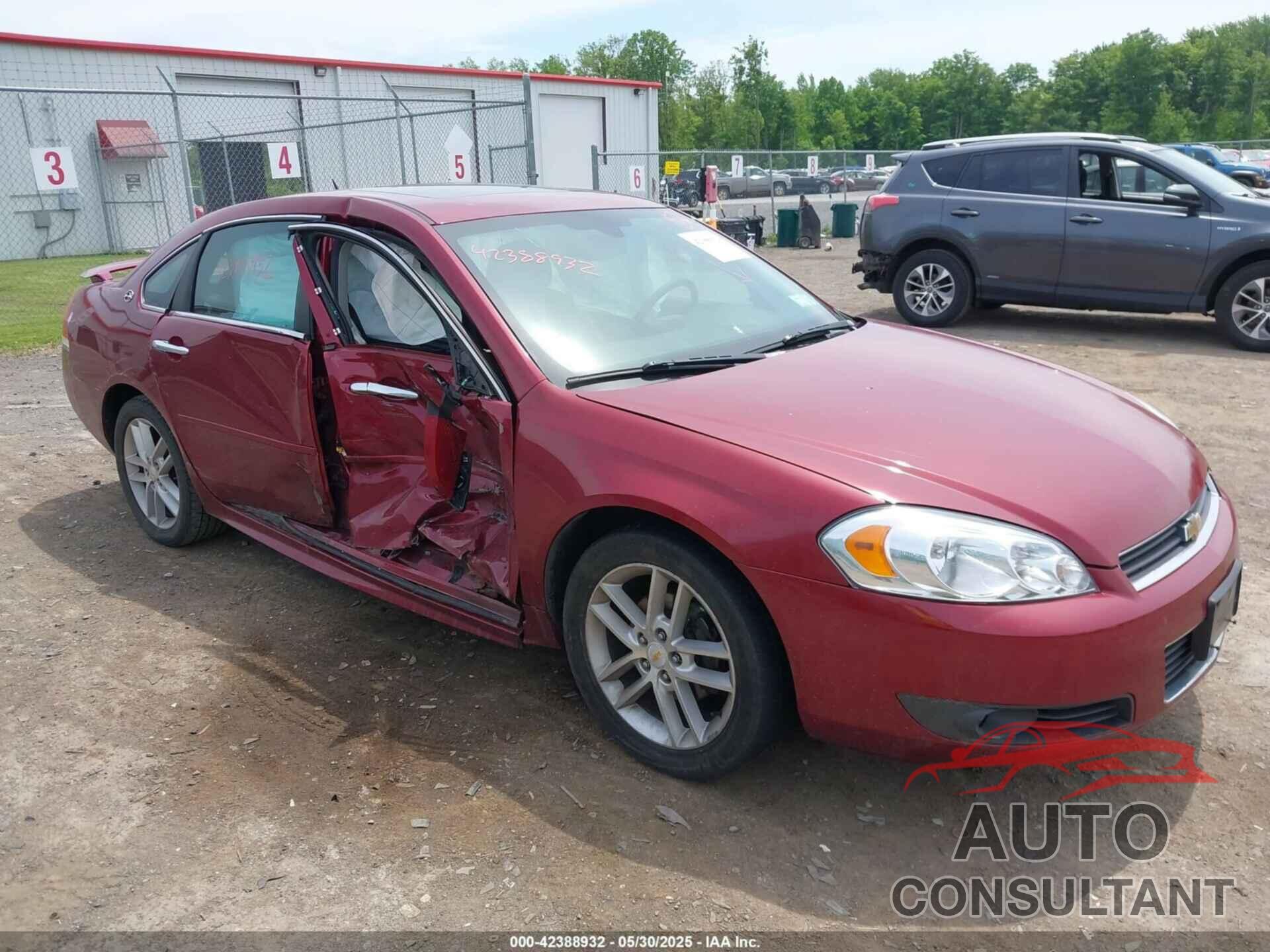 CHEVROLET IMPALA 2009 - 2G1WU57MX91173071