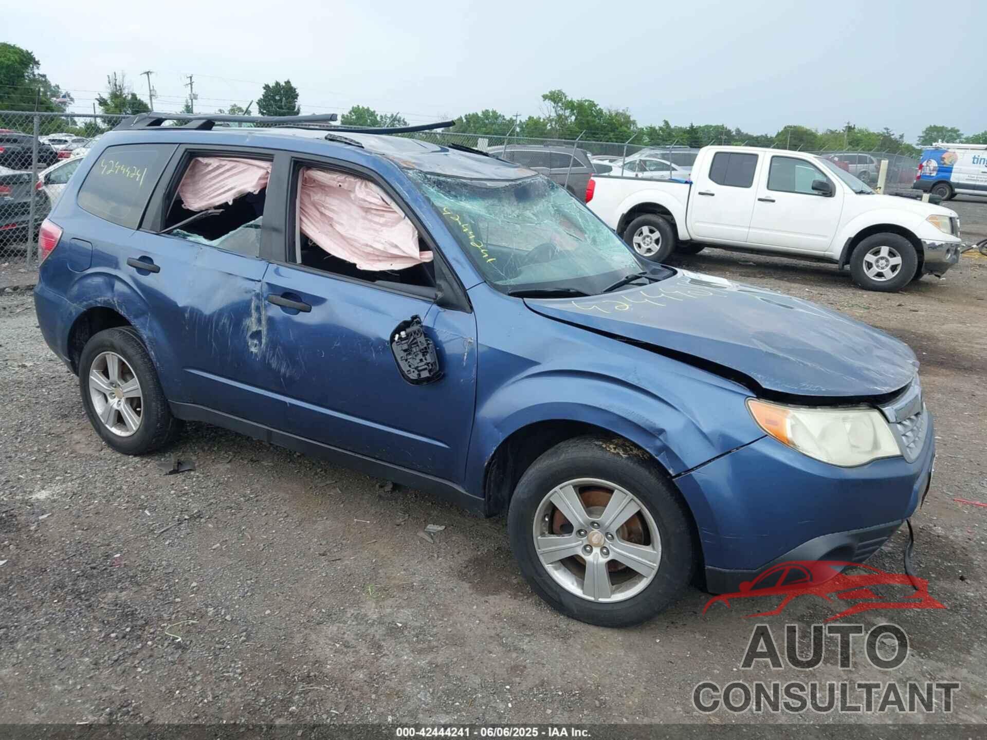 SUBARU FORESTER 2012 - JF2SHBBC6CH408417