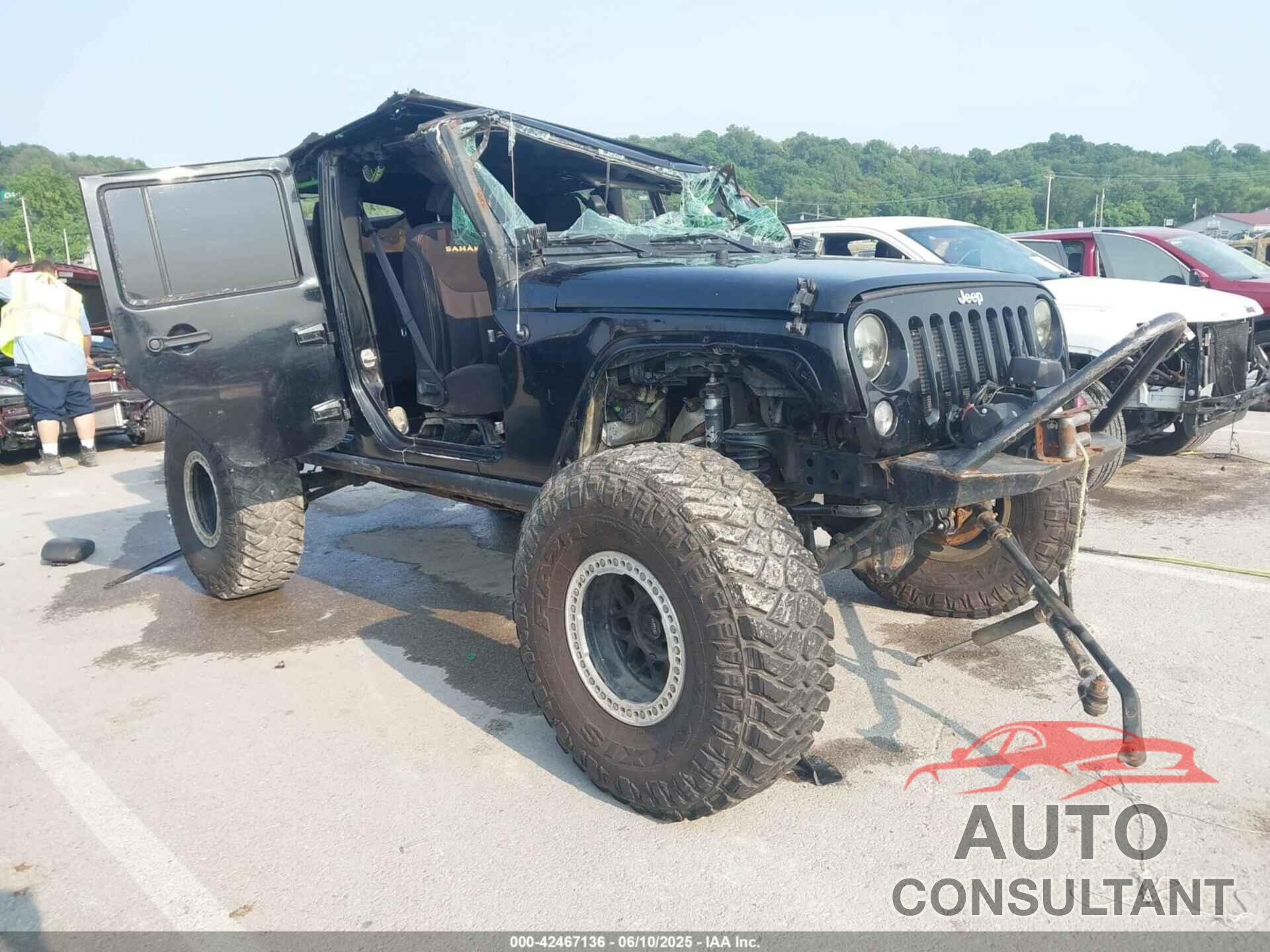 JEEP WRANGLER UNLIMITED 2014 - 1C4BJWEG1EL123004