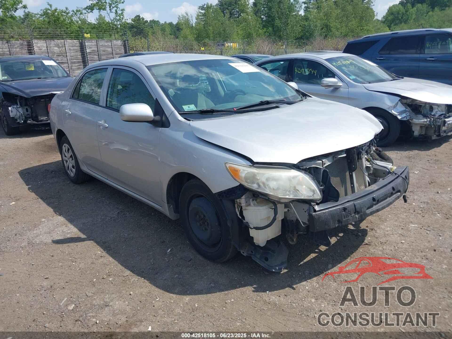 TOYOTA COROLLA 2010 - 2T1BU4EE1AC334148