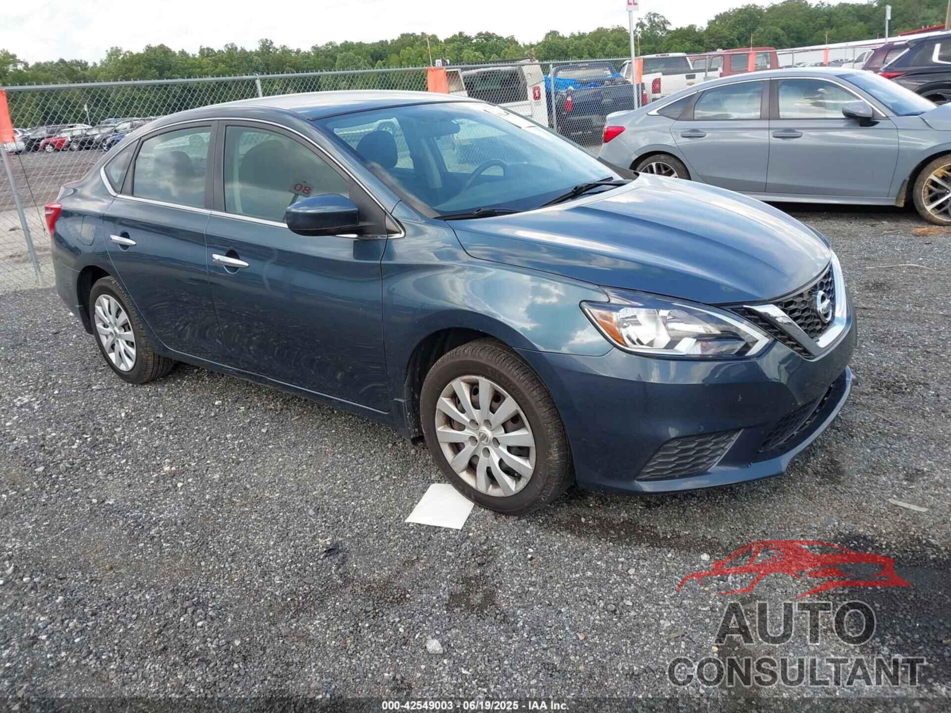 NISSAN SENTRA 2017 - 3N1AB7AP5HY216207