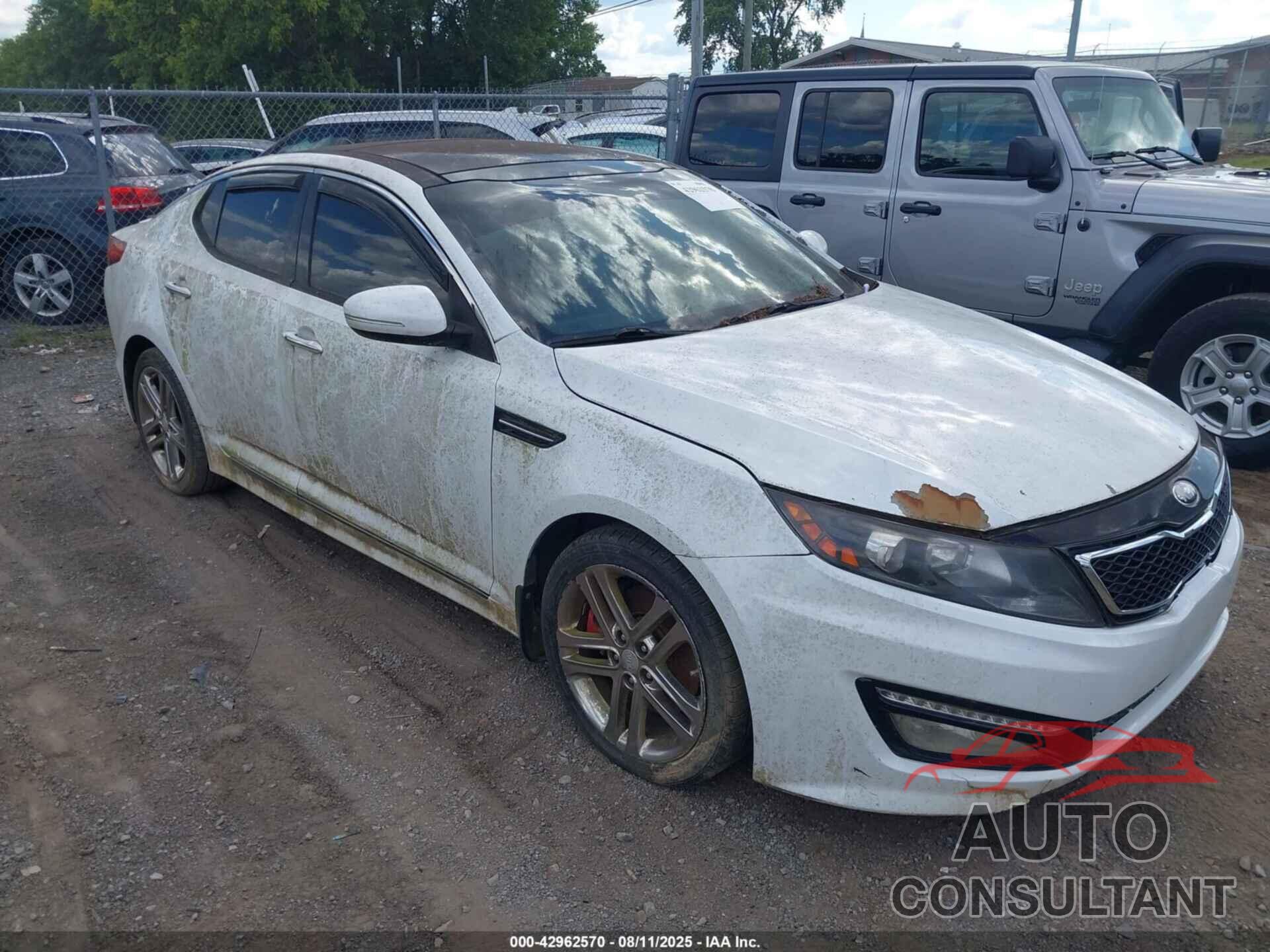 KIA OPTIMA 2013 - 5XXGR4A69DG133651