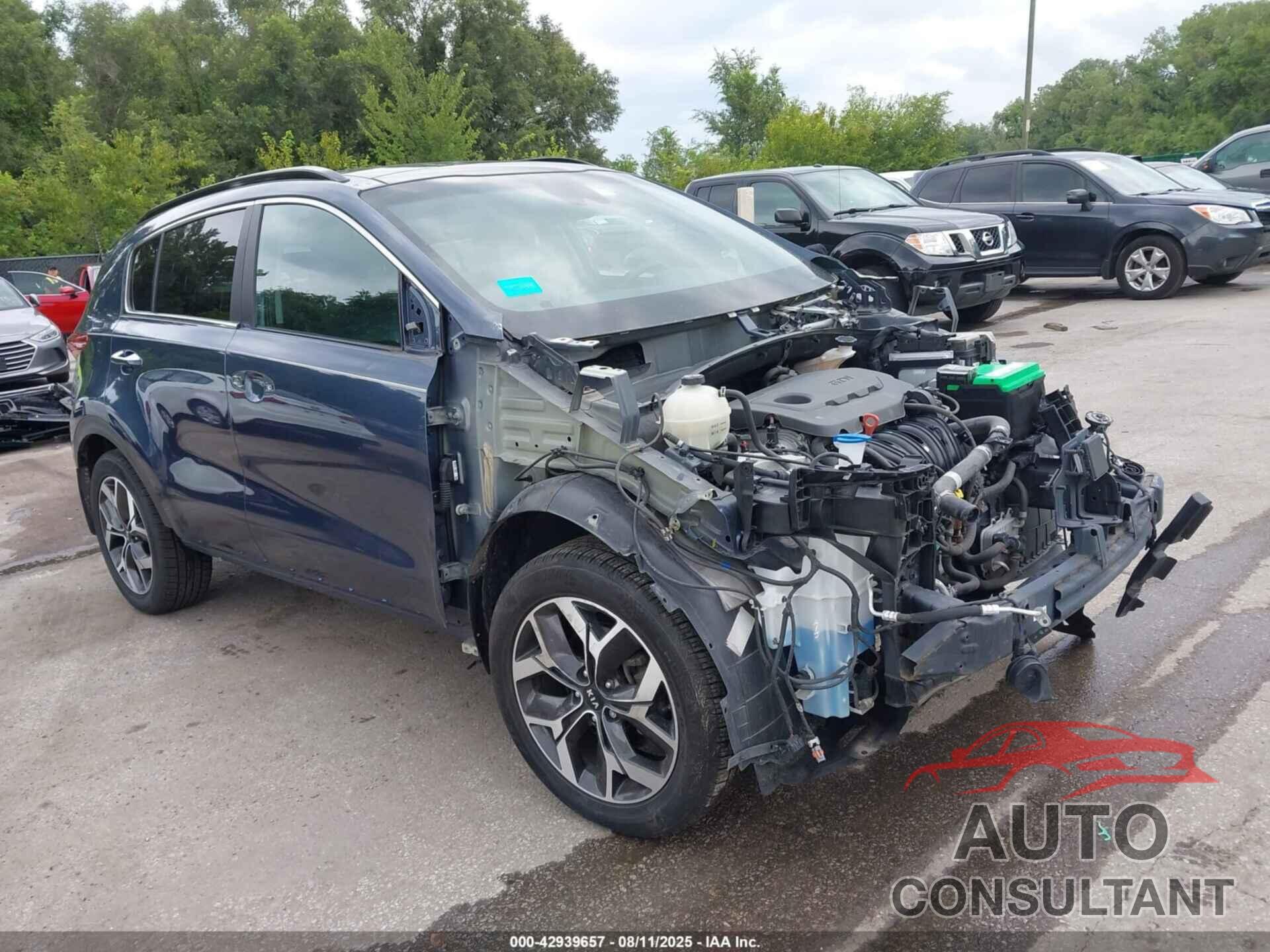 KIA SPORTAGE 2021 - KNDPNCAC7M7849646