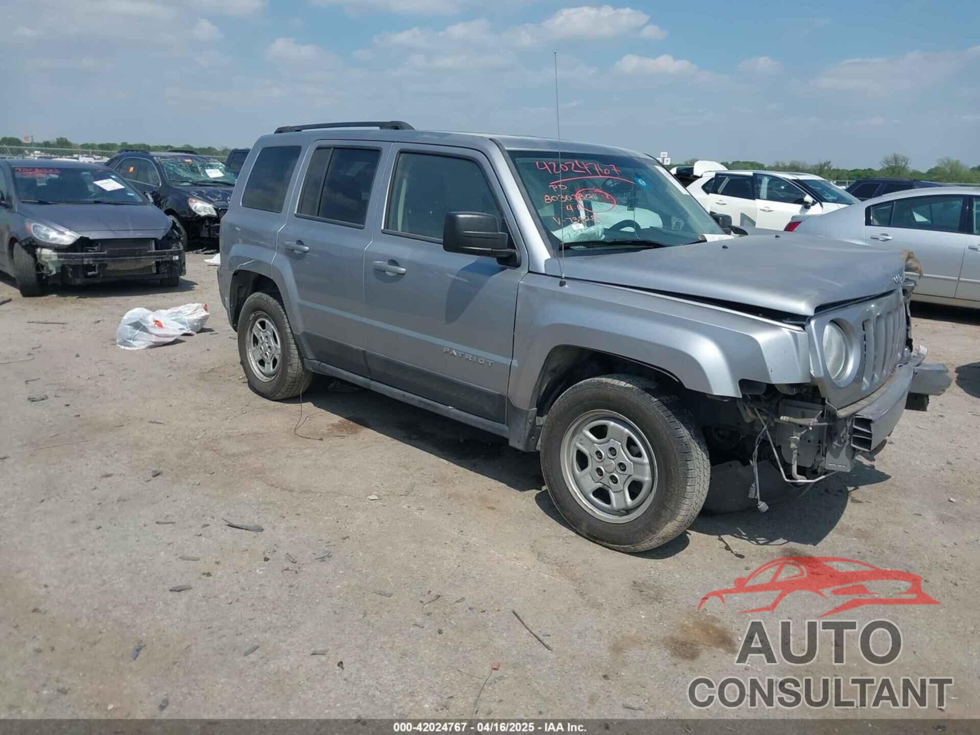 JEEP PATRIOT 2016 - 1C4NJPBBXGD739289