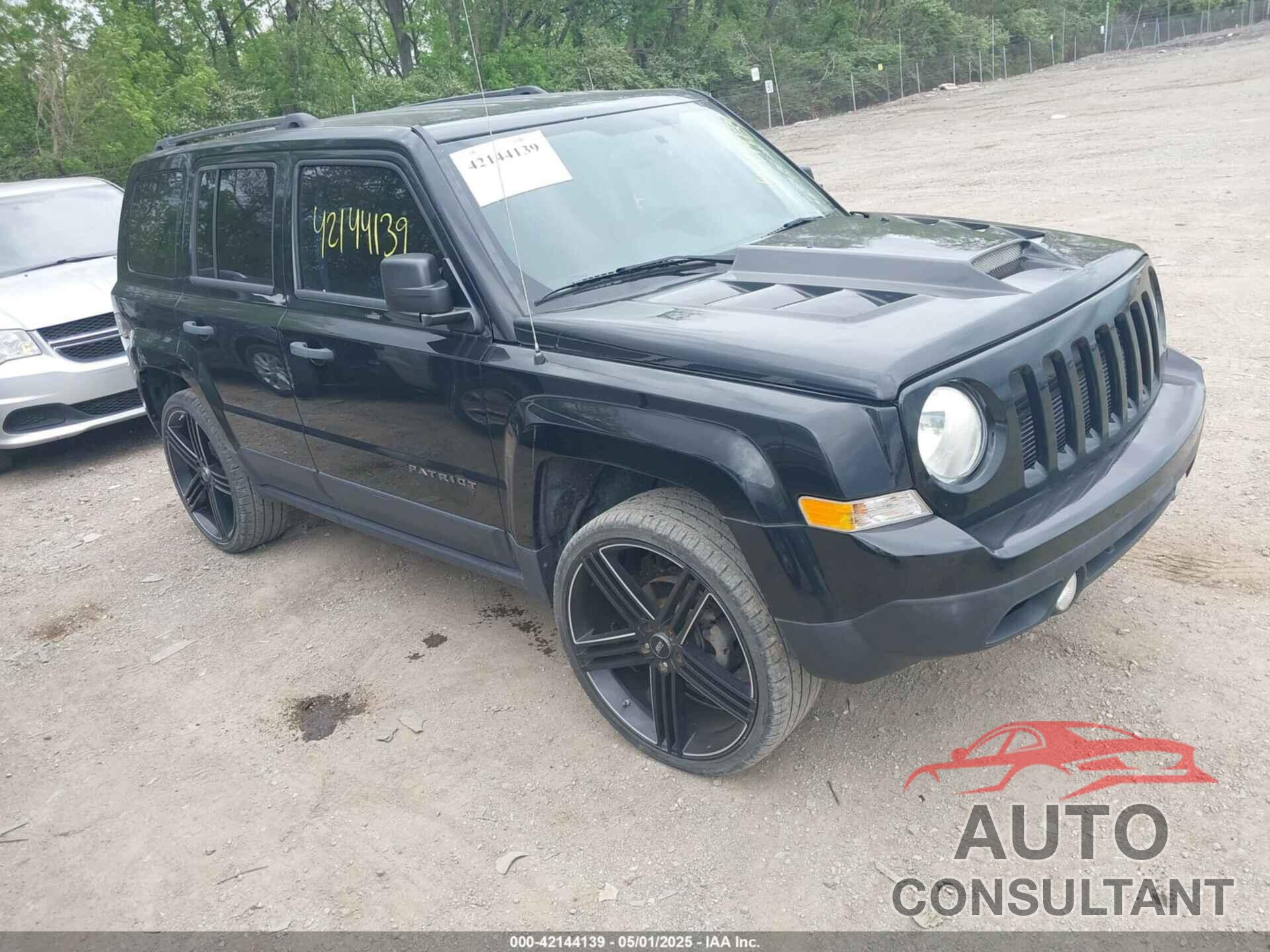 JEEP PATRIOT 2017 - 1C4NJPBA5HD189718