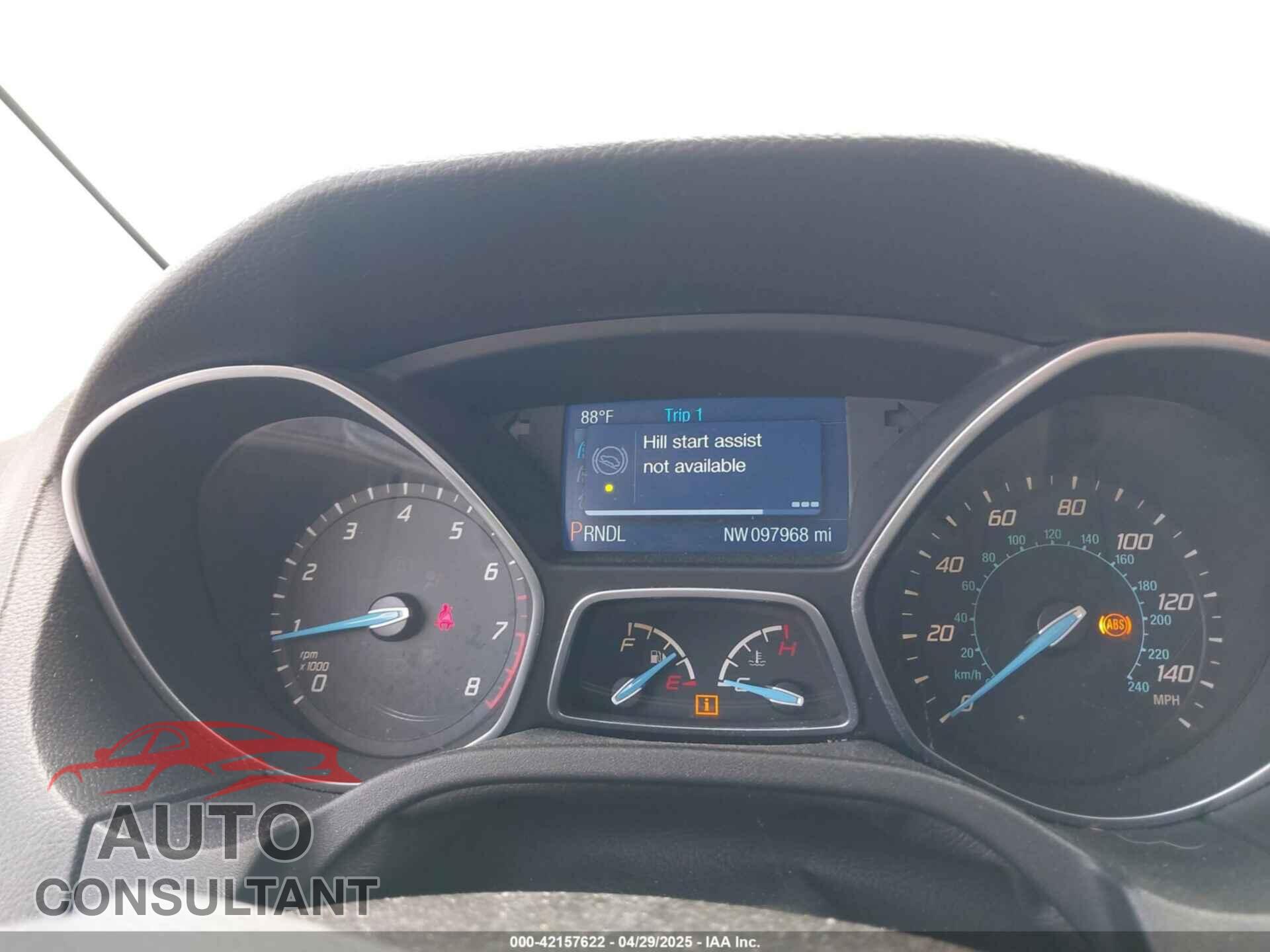 FORD FOCUS 2014 - 1FADP3F27EL205933