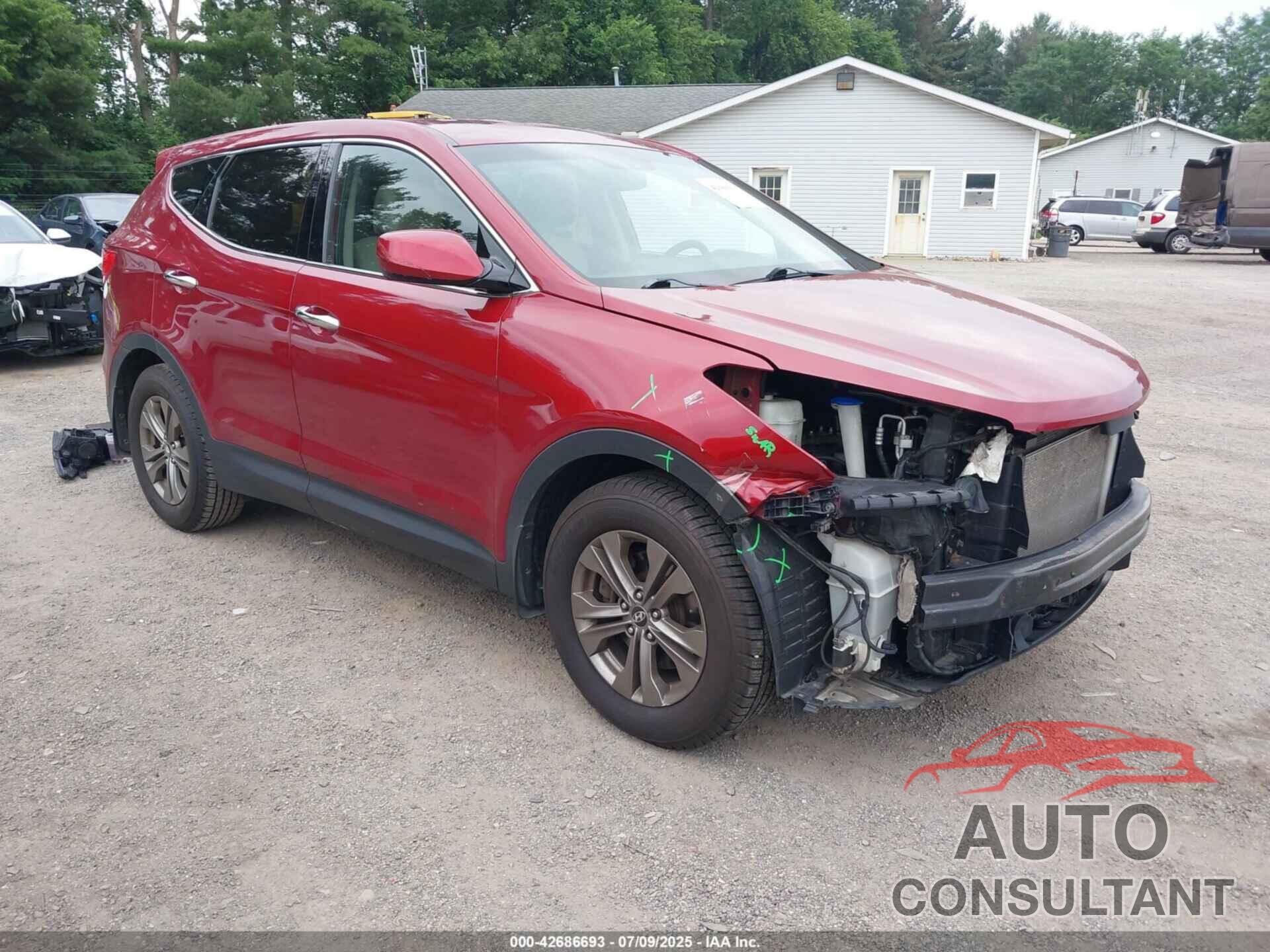 HYUNDAI SANTA FE 2013 - 5XYZT3LBXDG097592