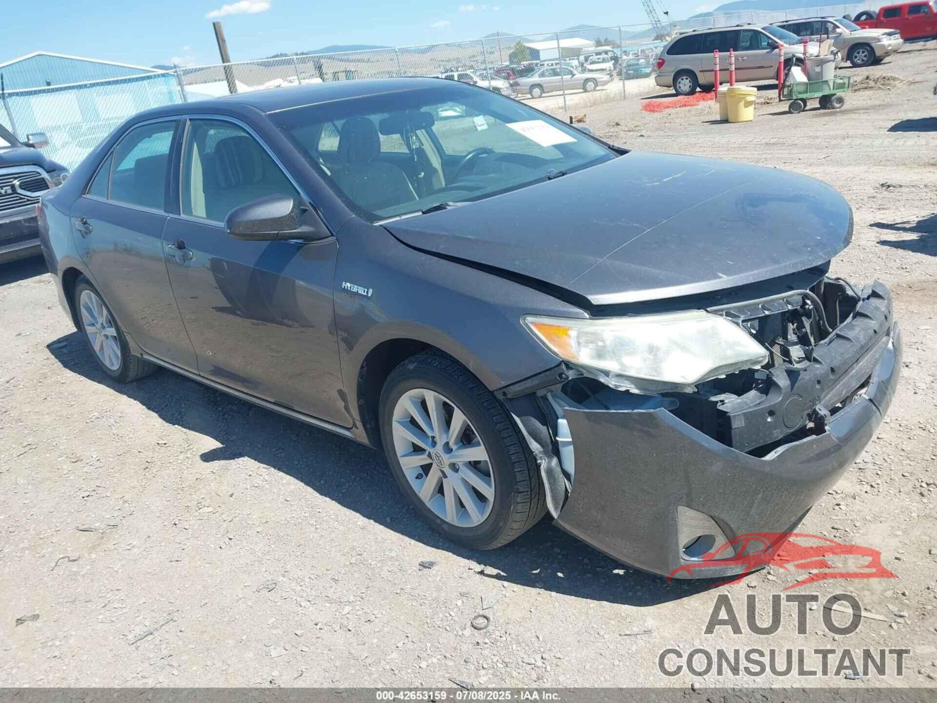 TOYOTA CAMRY HYBRID 2013 - 4T1BD1FK3DU095059