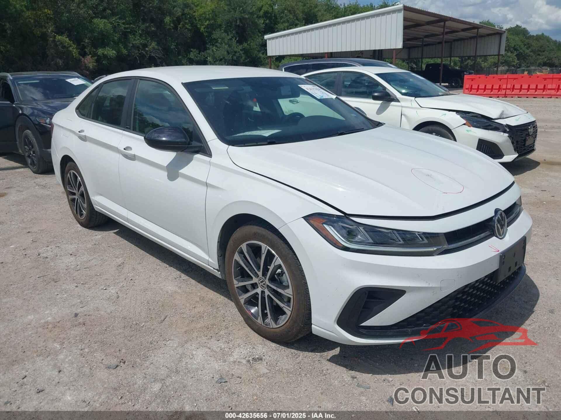 VOLKSWAGEN JETTA 2025 - 3VWBX7BU2SM029848