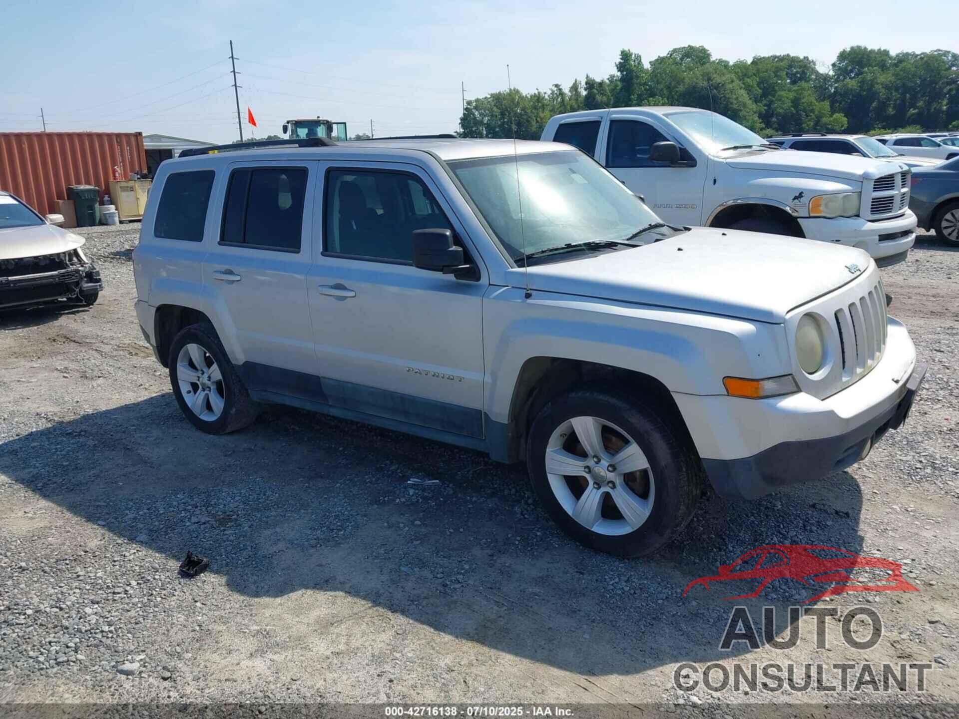 JEEP PATRIOT 2011 - 1J4NF1GB2BD161649