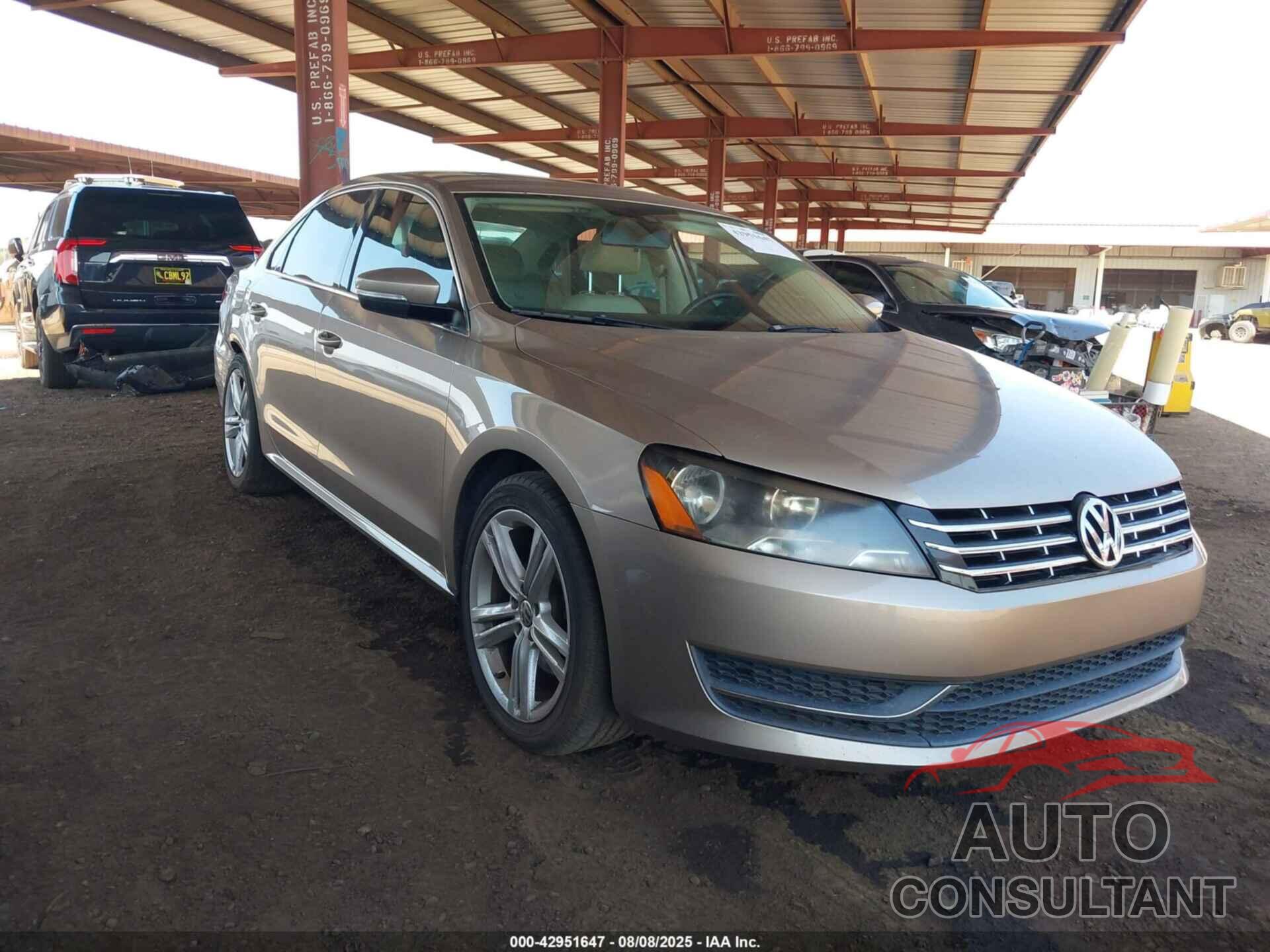 VOLKSWAGEN PASSAT 2015 - 1VWBV7A35FC053177