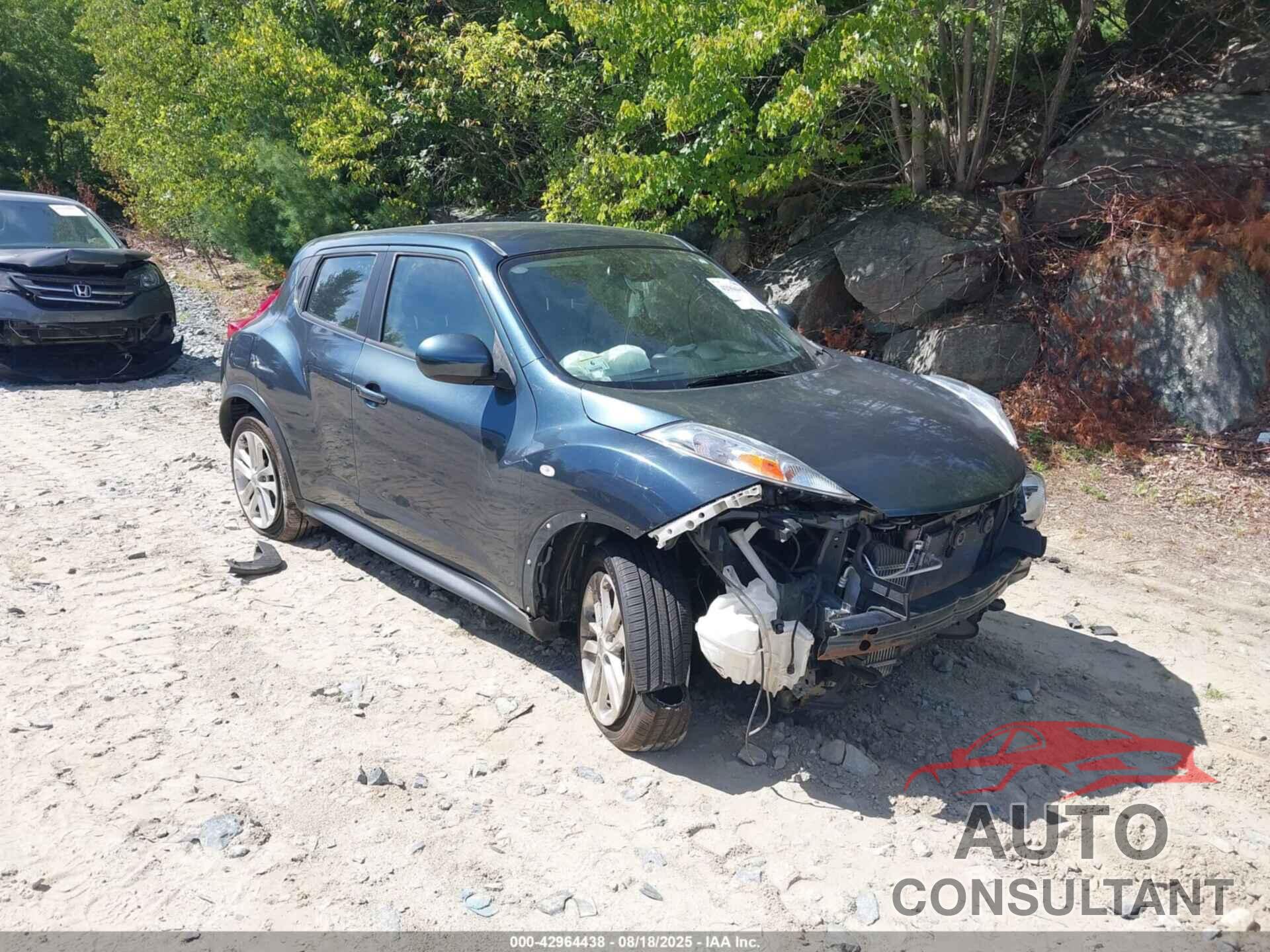 NISSAN JUKE 2013 - JN8AF5MV6DT207586