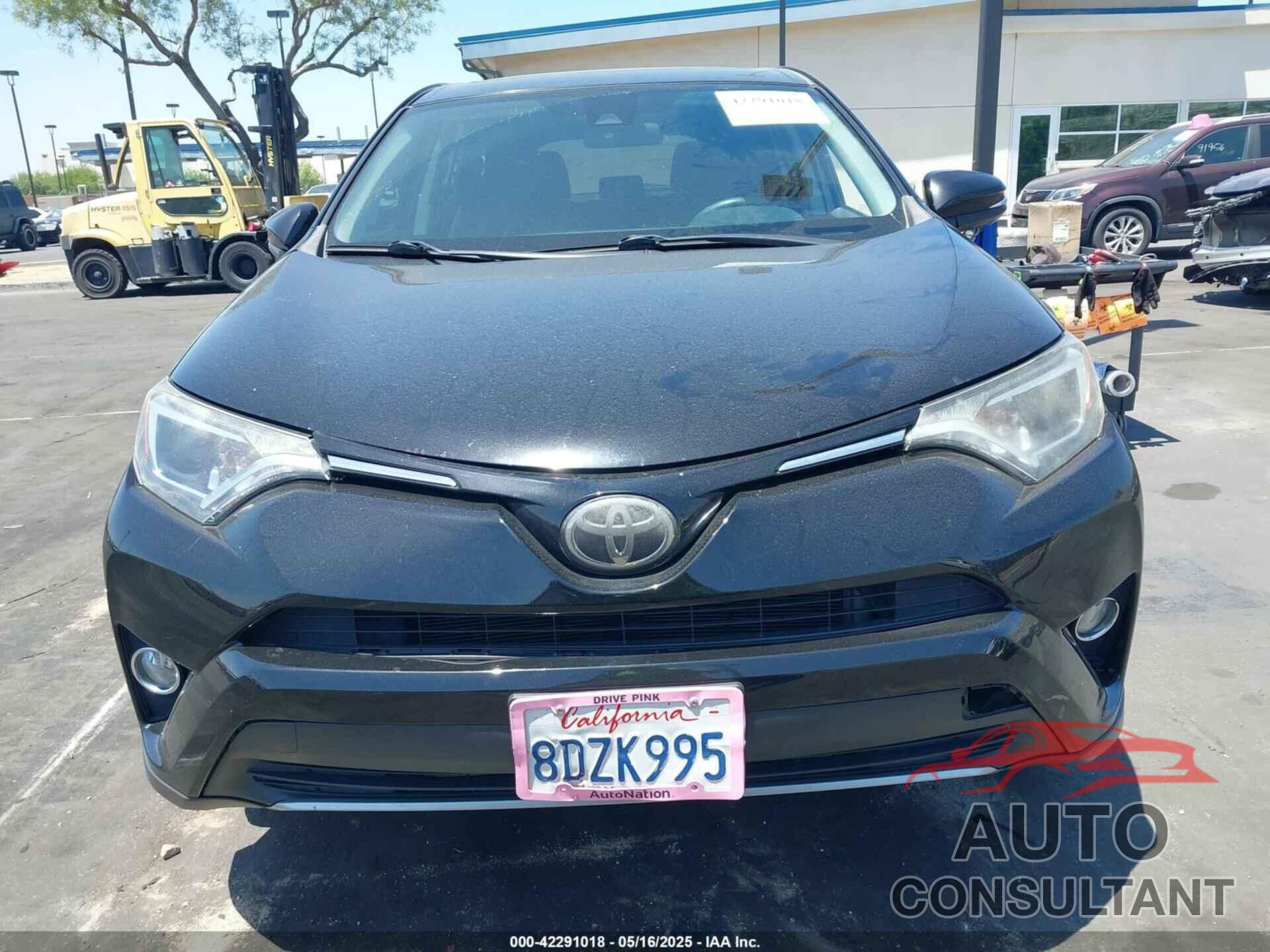 TOYOTA RAV4 2018 - 2T3WFREV1JW450514