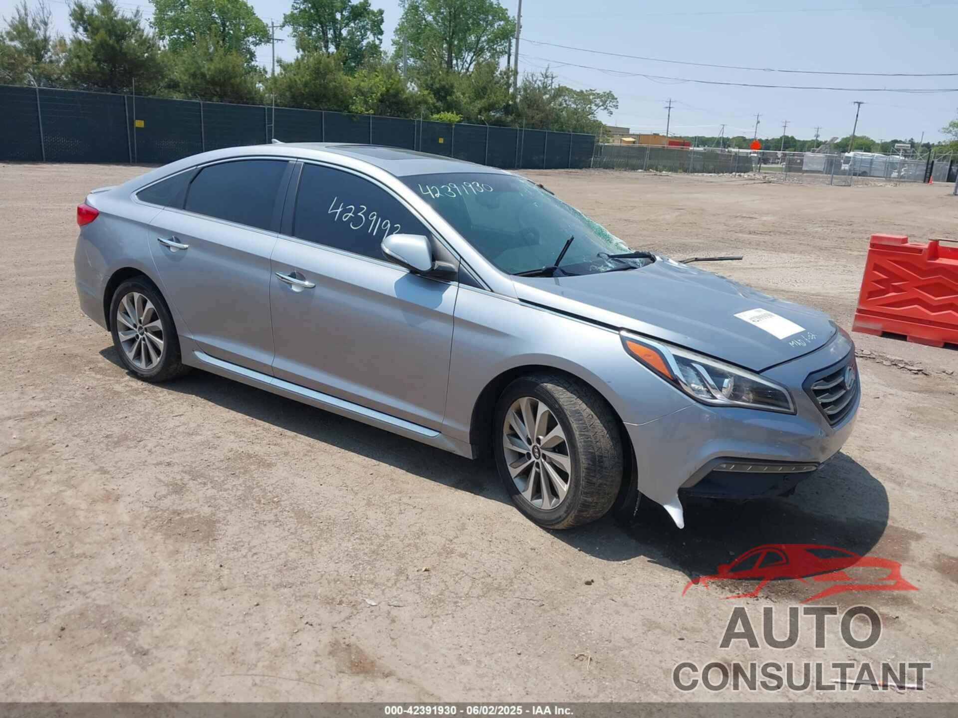 HYUNDAI SONATA 2017 - 5NPE34AF4HH566247