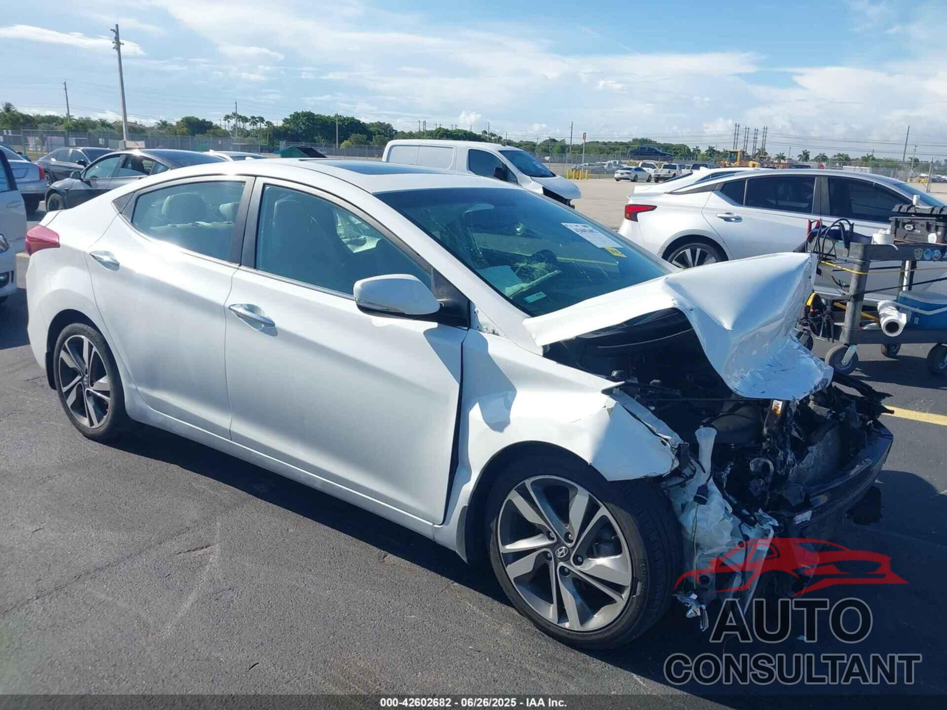 HYUNDAI ELANTRA 2014 - 5NPDH4AE1EH511755