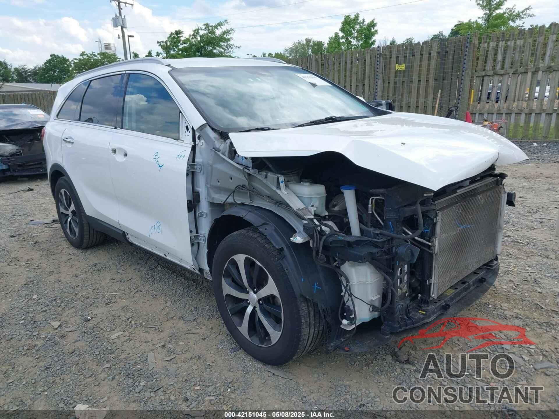 KIA SORENTO 2017 - 5XYPH4A58HG229296