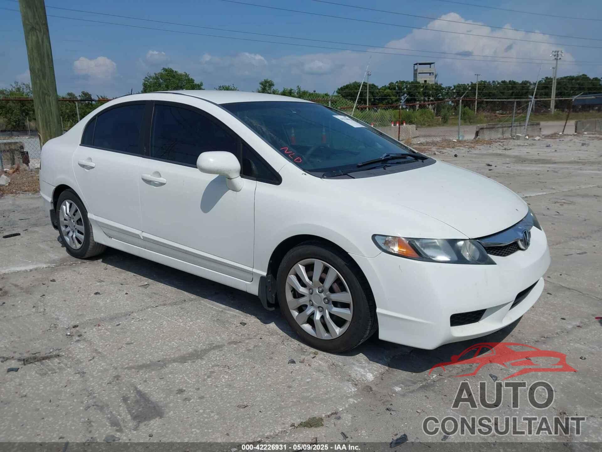 HONDA CIVIC 2011 - 19XFA1F59BE039440
