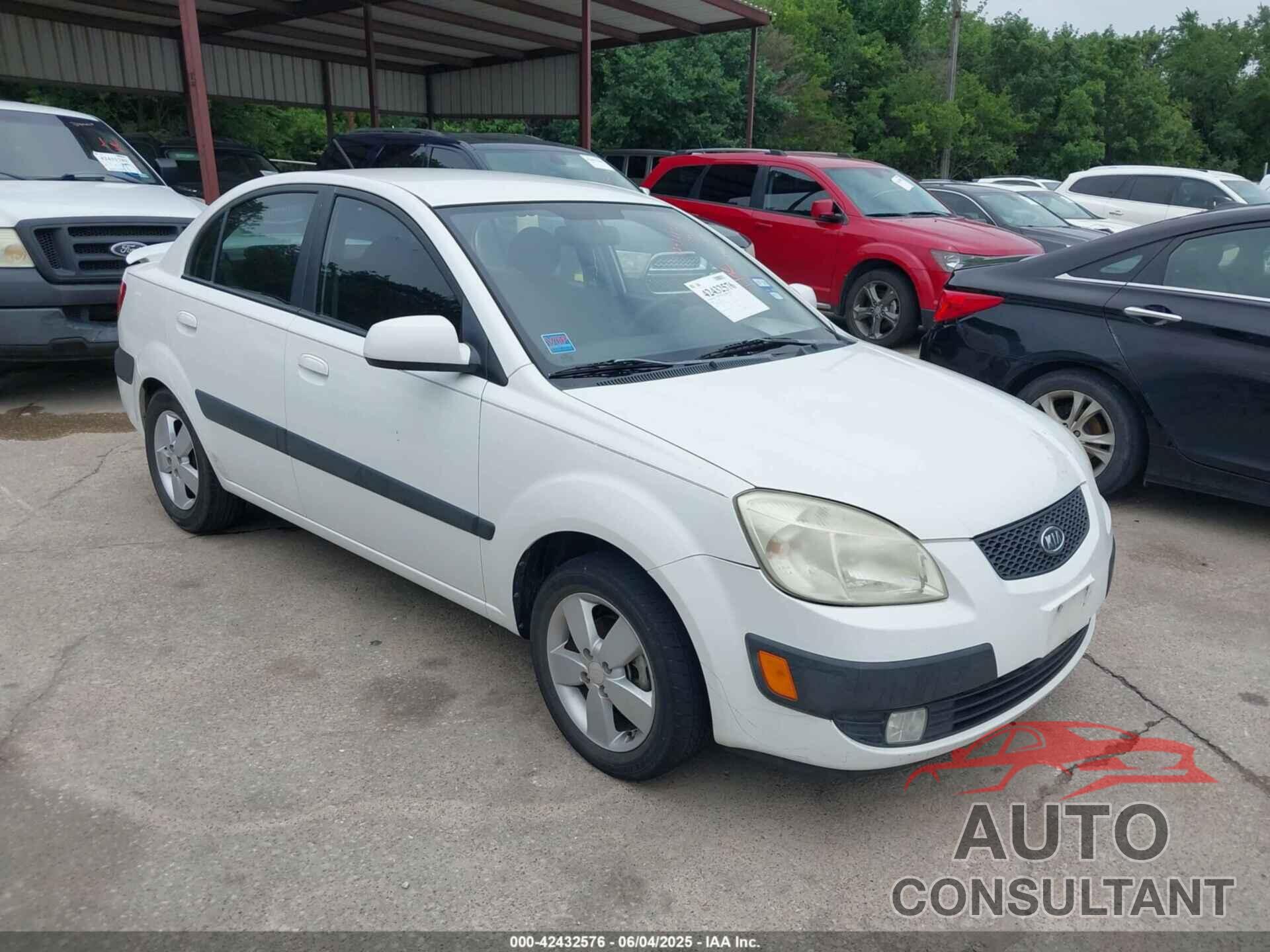 KIA RIO 2009 - KNADE223096557455