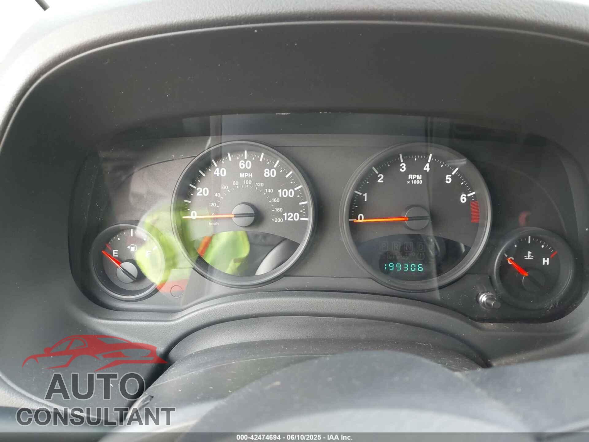 JEEP COMPASS 2011 - 1J4NF1FBXBD149377