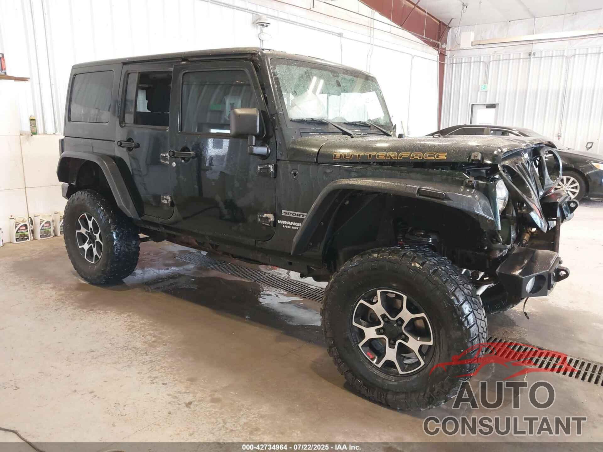 JEEP WRANGLER UNLIMITED 2012 - 1C4BJWDG7CL257370