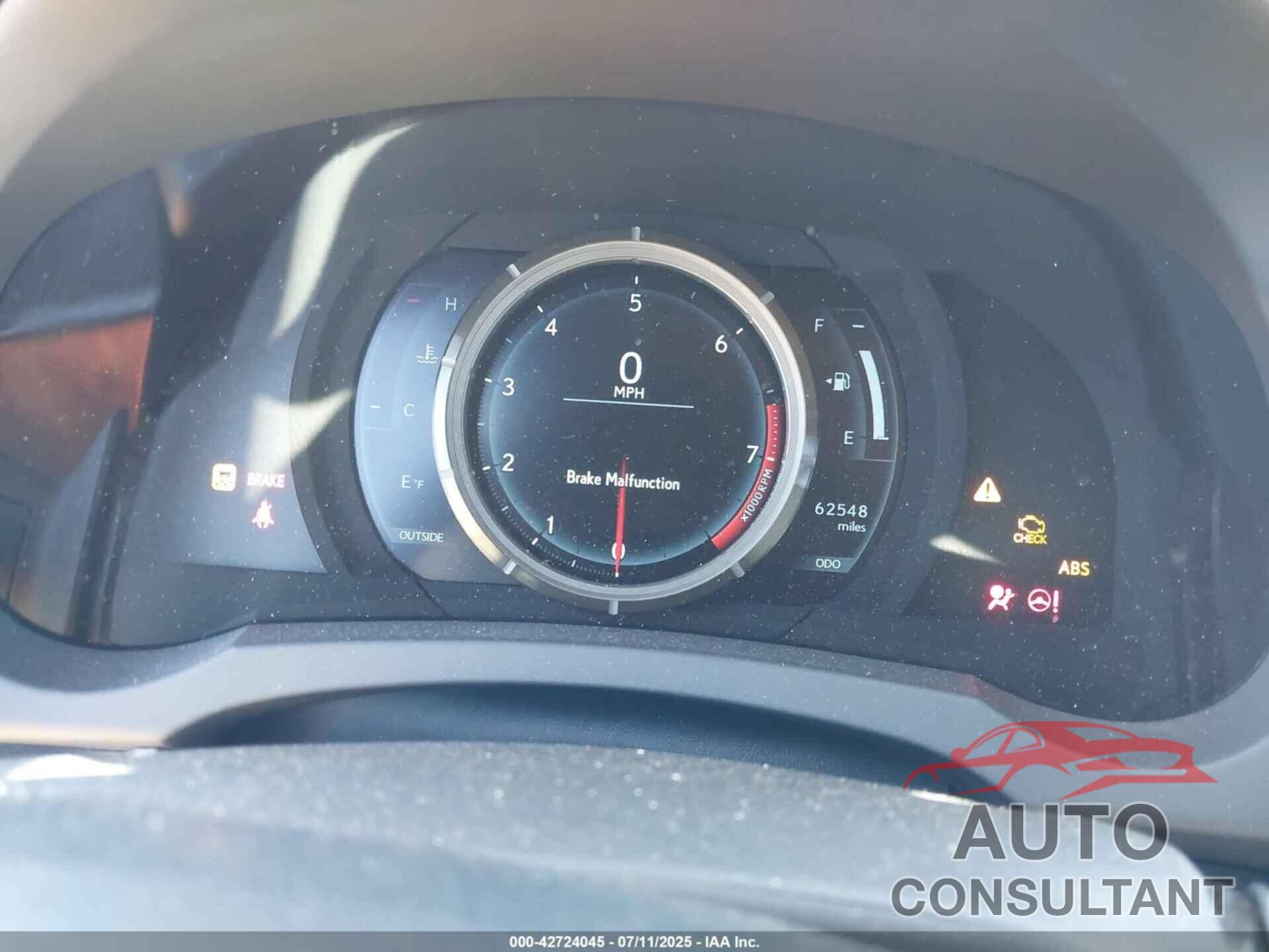 LEXUS IS 350 2015 - JTHBE1D29F5019801