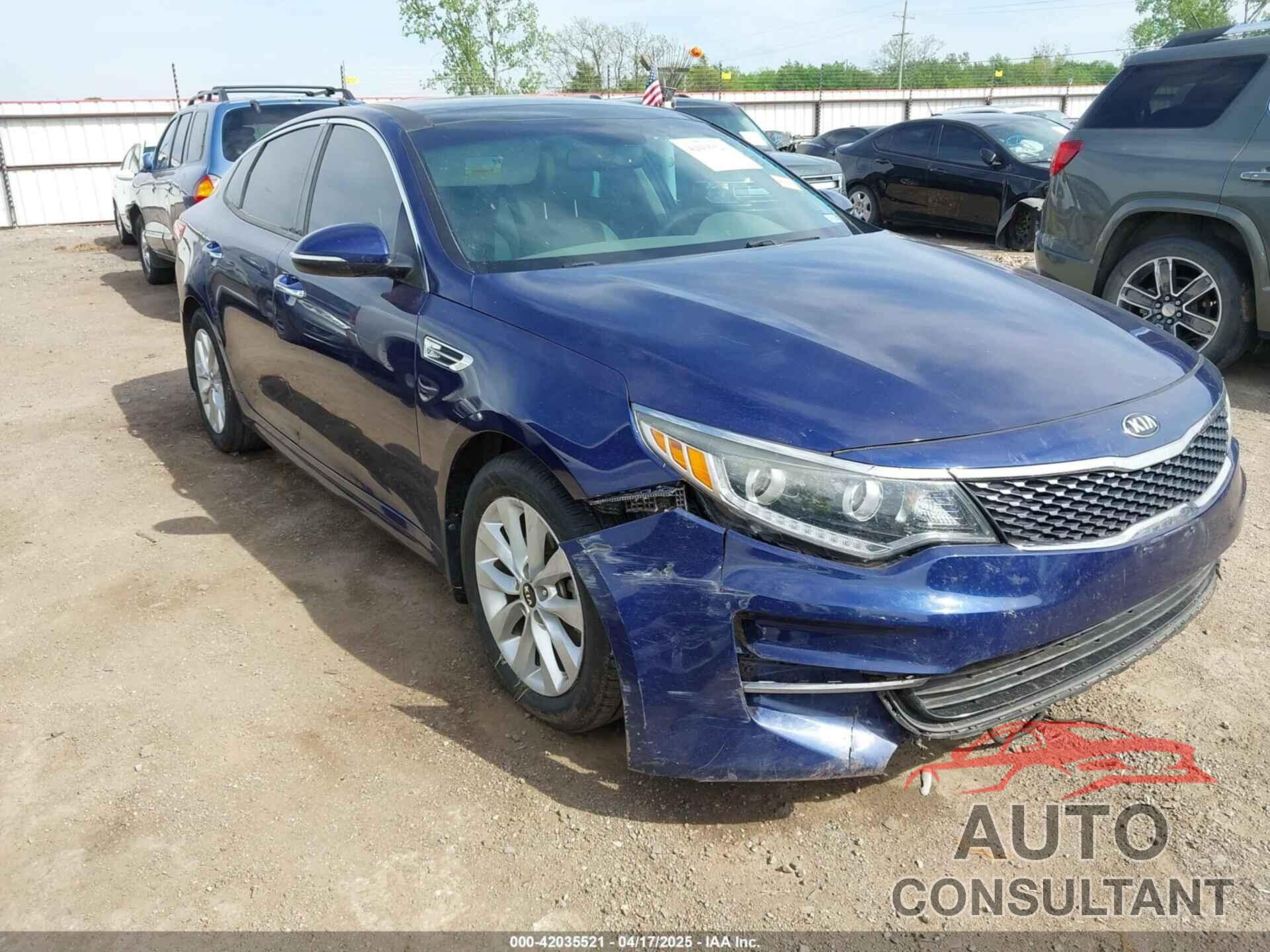 KIA OPTIMA 2016 - 5XXGU4L39GG118511