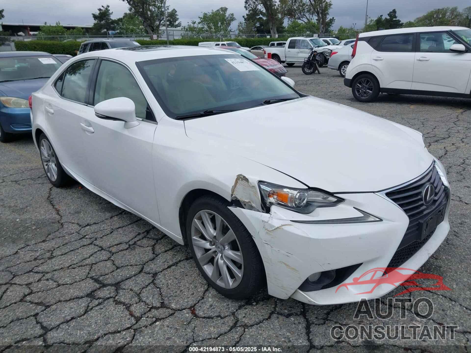 LEXUS IS 250 2014 - JTHBF1D21E5040623