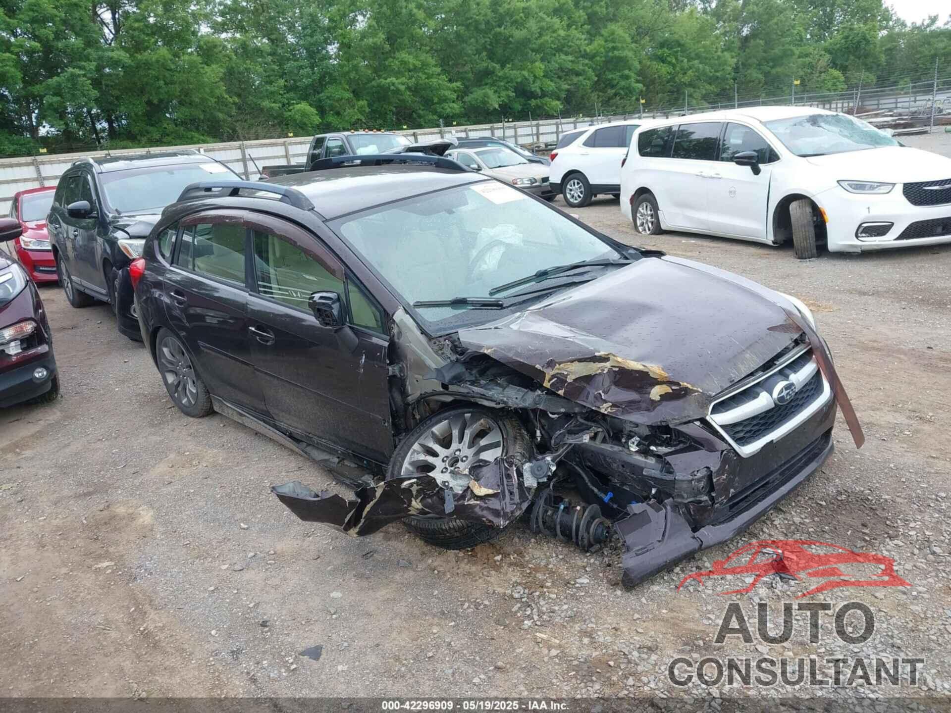 SUBARU IMPREZA 2013 - JF1GPAL64DH205298