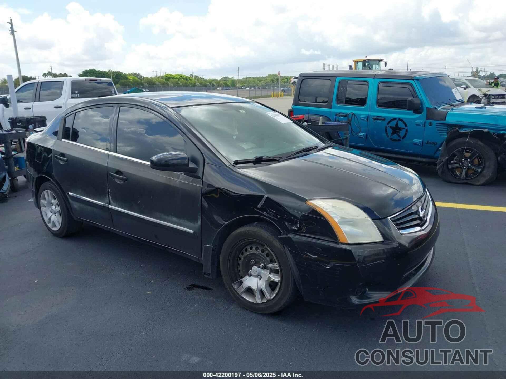 NISSAN SENTRA 2012 - 3N1AB6AP5CL779130