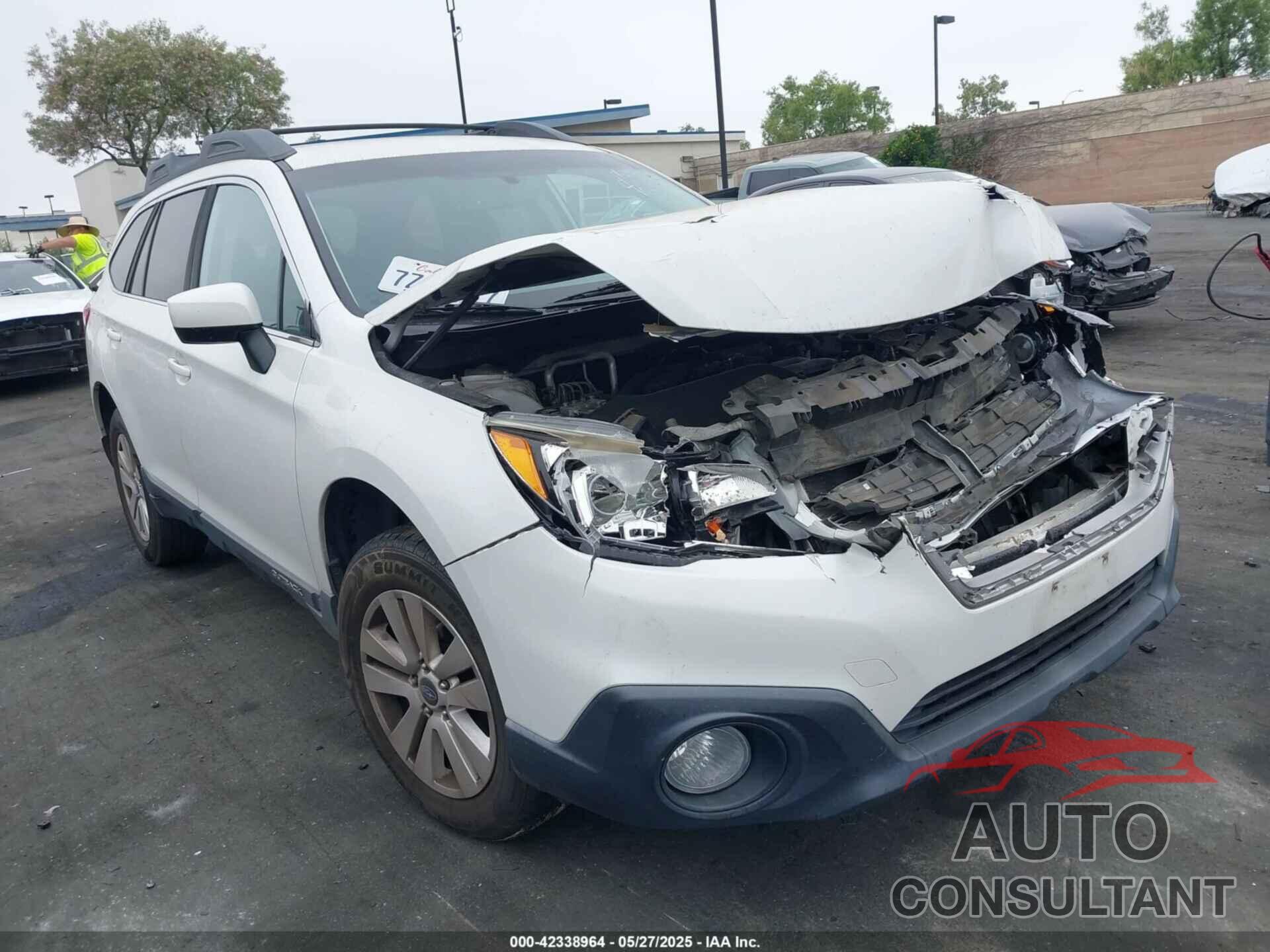 SUBARU OUTBACK 2017 - 4S4BSACC3H3437284