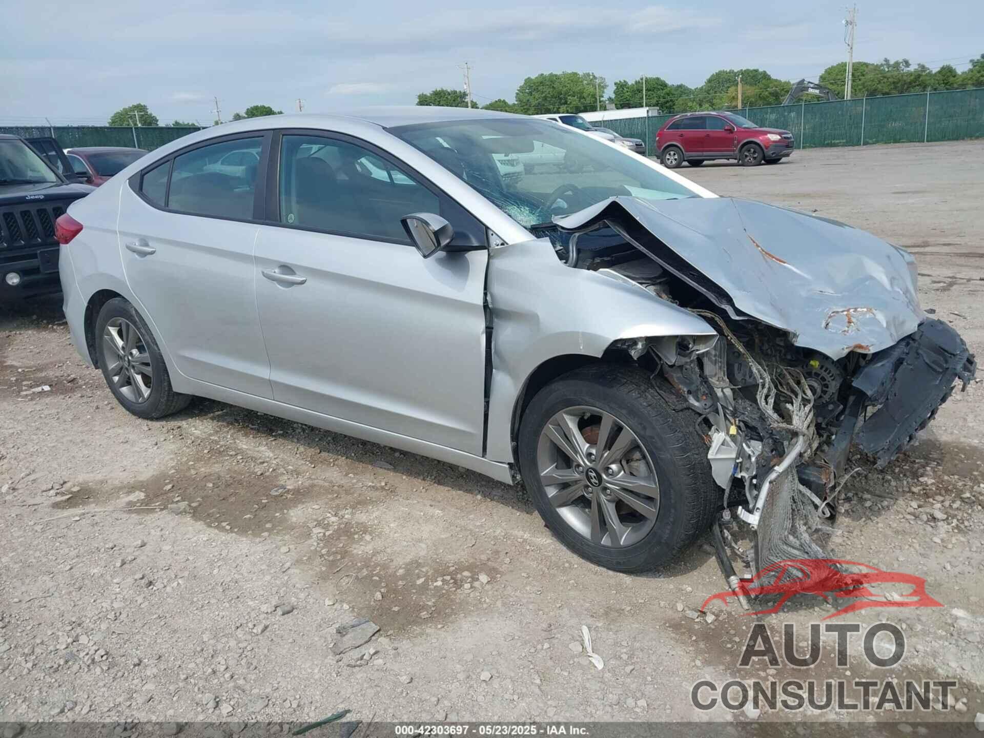 HYUNDAI ELANTRA 2018 - 5NPD84LF2JH377175
