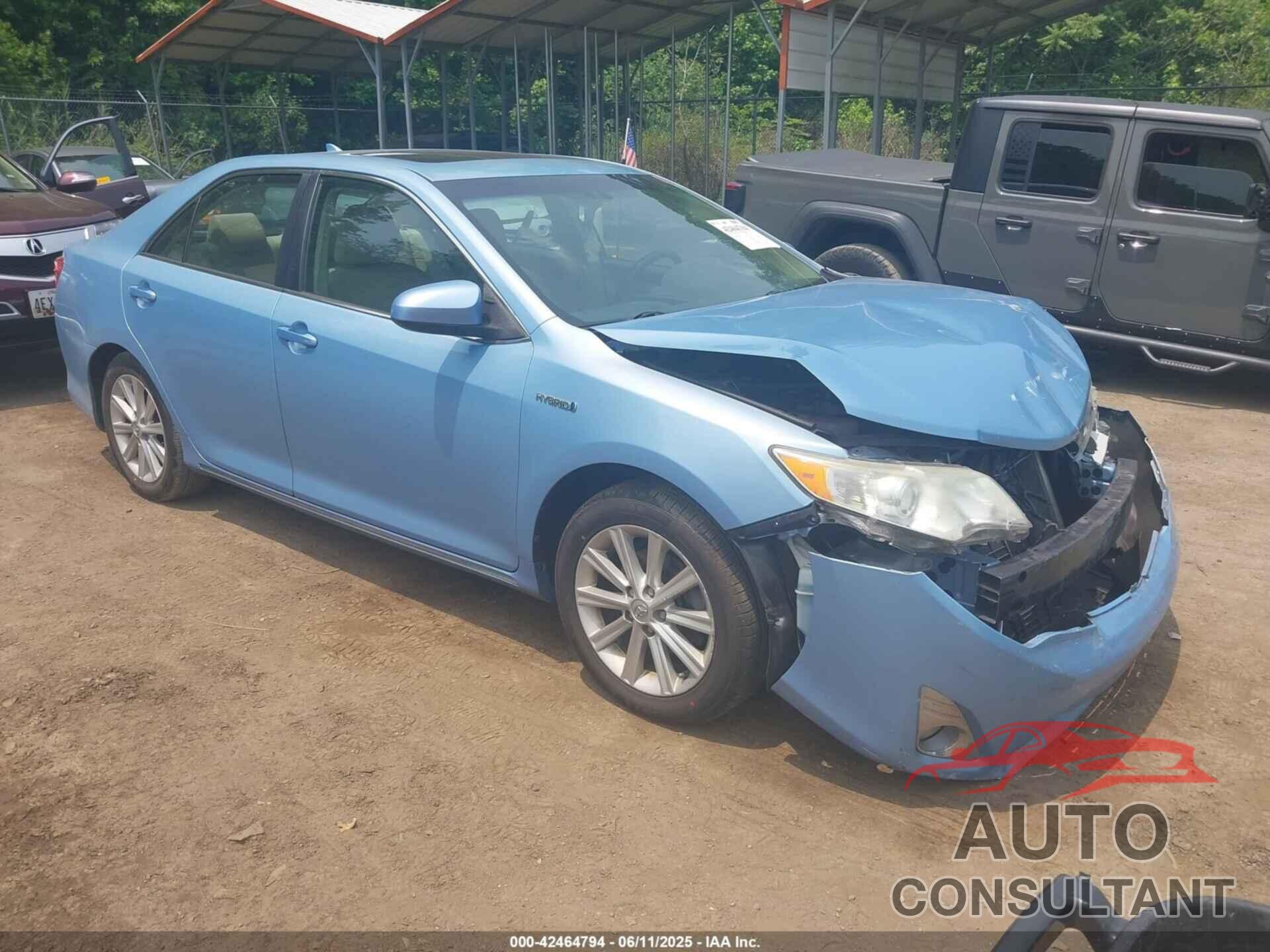 TOYOTA CAMRY HYBRID 2013 - 4T1BD1FK7DU093363