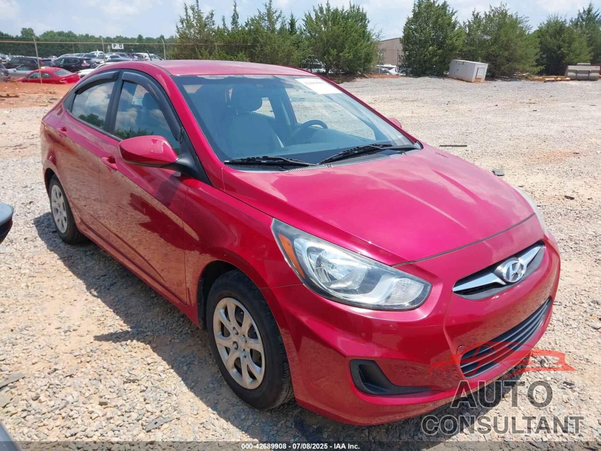 HYUNDAI ACCENT 2013 - KMHCT4AE8DU556508