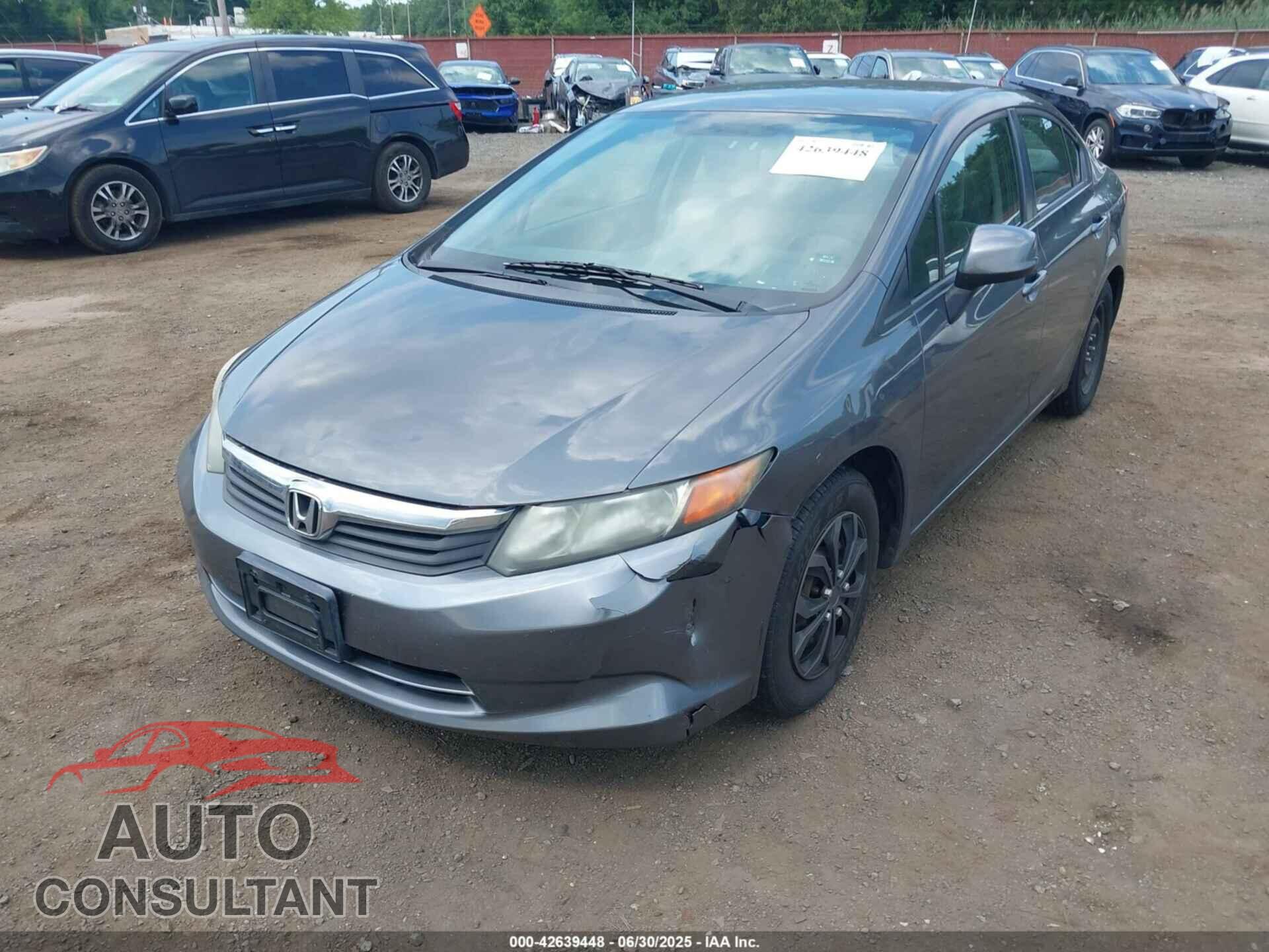 HONDA CIVIC 2012 - 2HGFB2E50CH514811